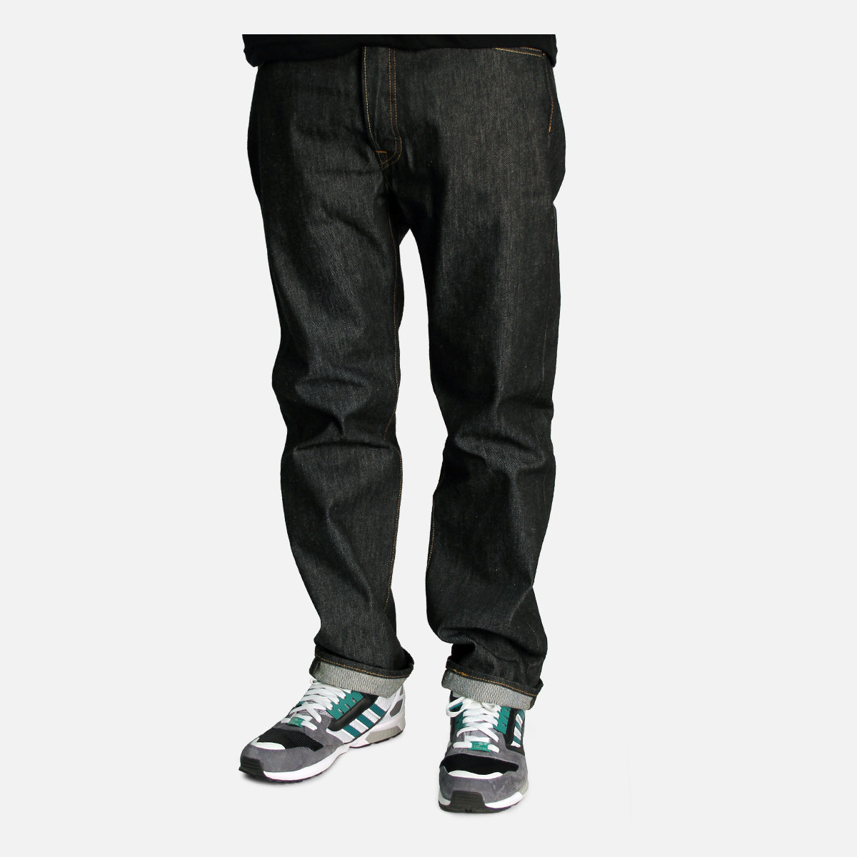 LEVI'S 501 SHRINK-TO-FIT JEAN (BLACK)