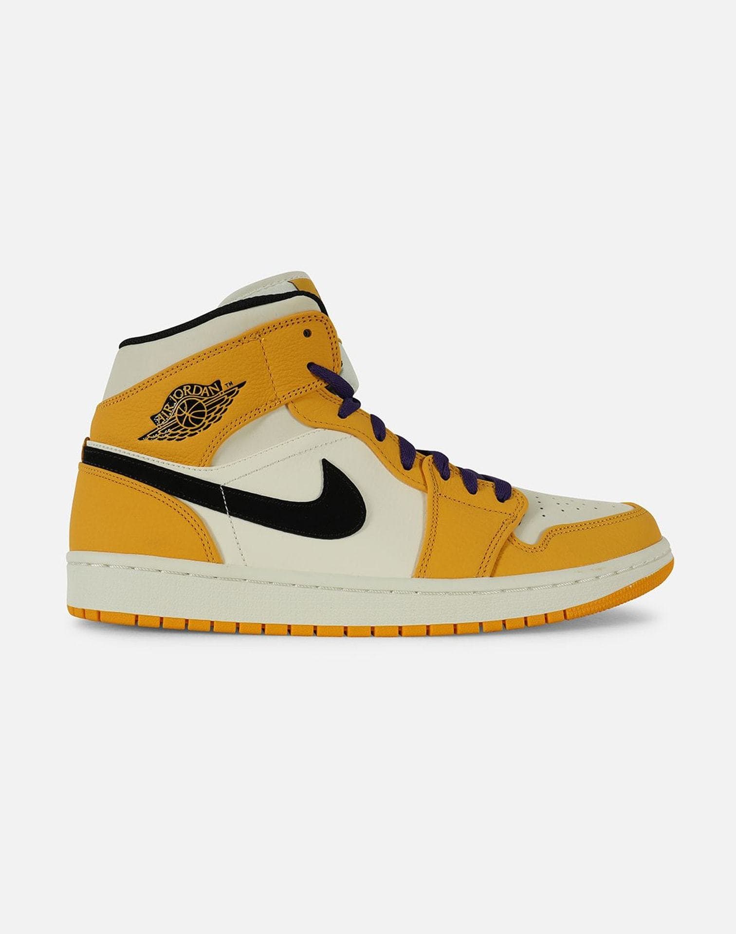 Jordan Men's Air Jordan 1 Mid SE 'Lakers'