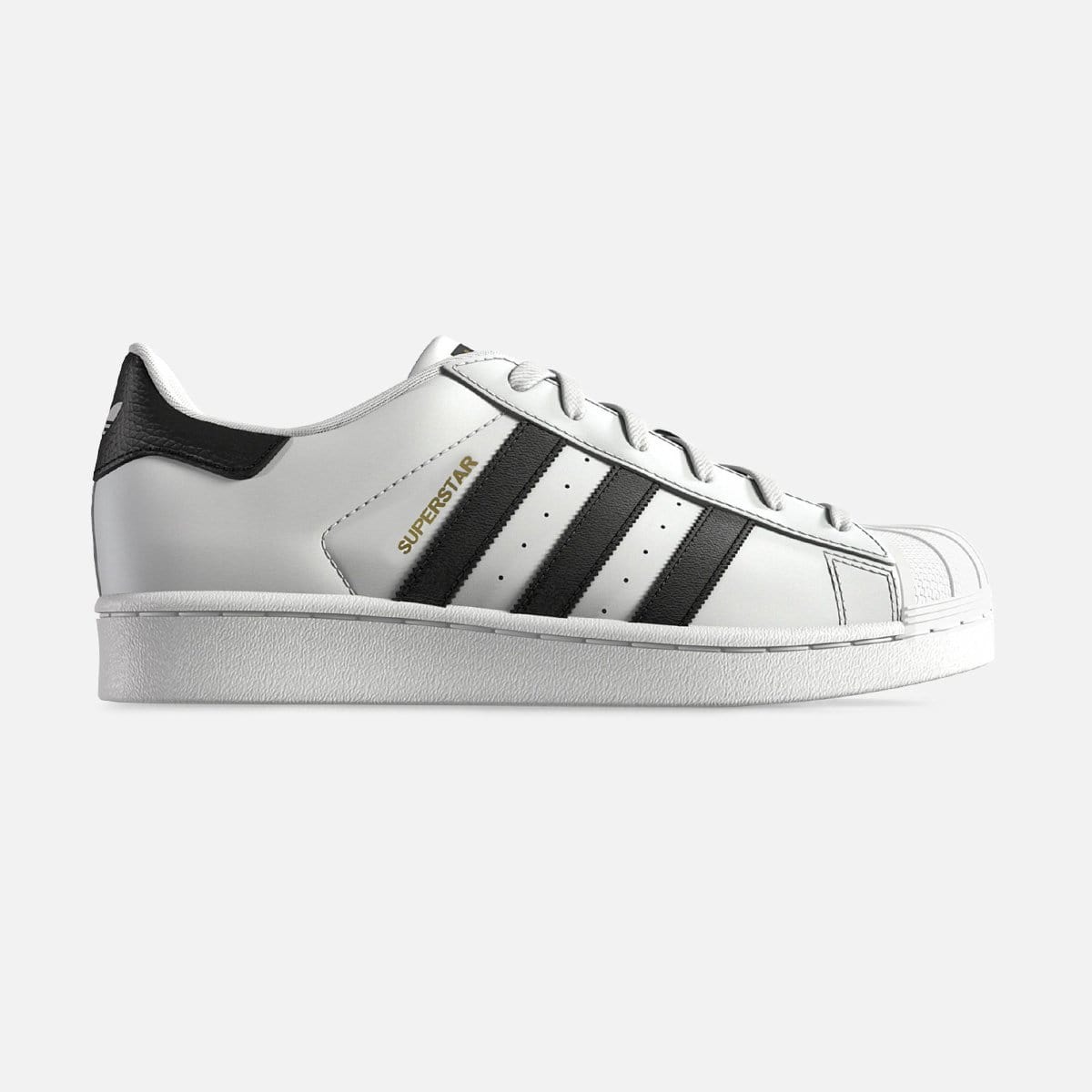 adidas Superstar Grade-School (Running White/Core Black)