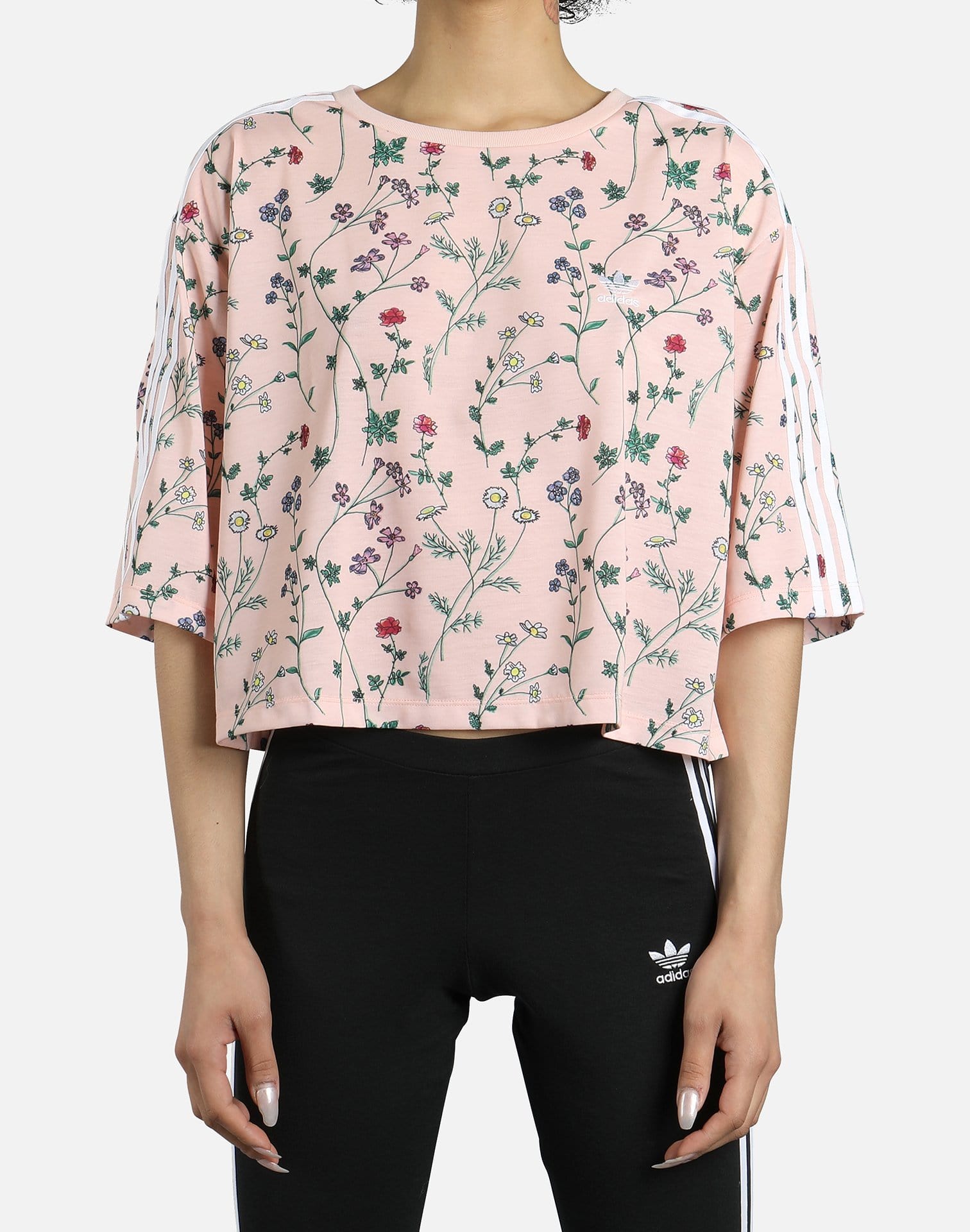 adidas Originals Love Revolution Cropped Tee