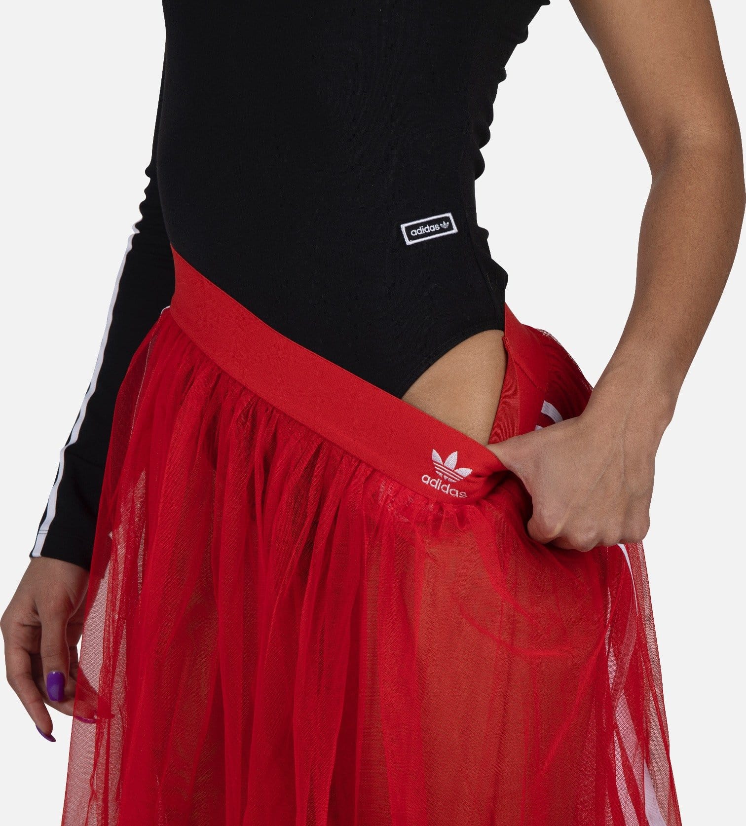 Adidas Women's One-Sleeve Bodysuit