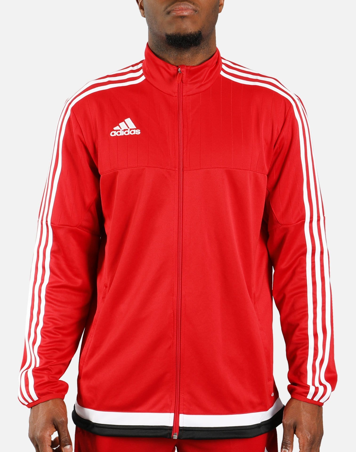 adidas Tiro 15 Training Jacket (Power Red/White-Black)