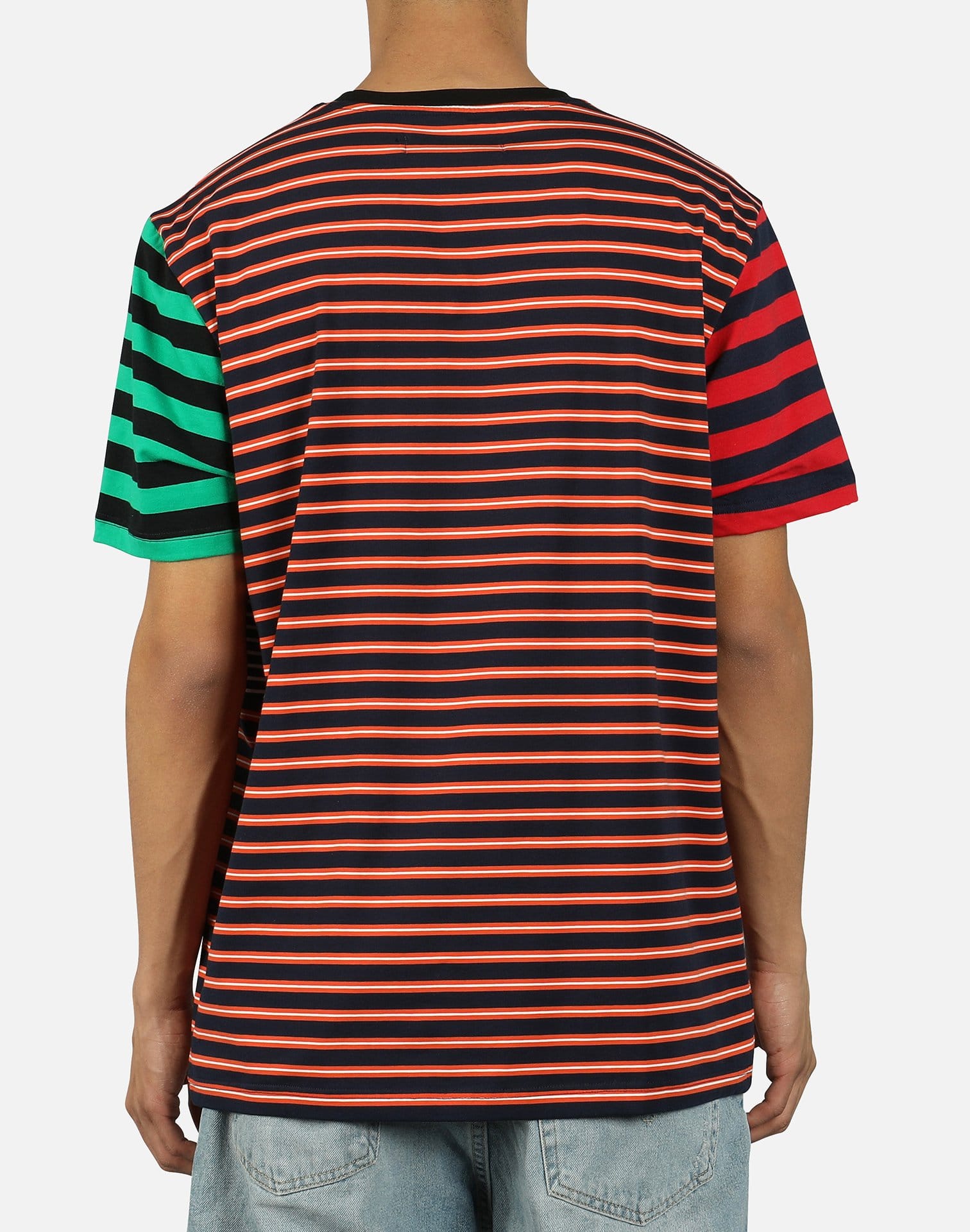 Black Pyramid Men's Script Stripe Tee