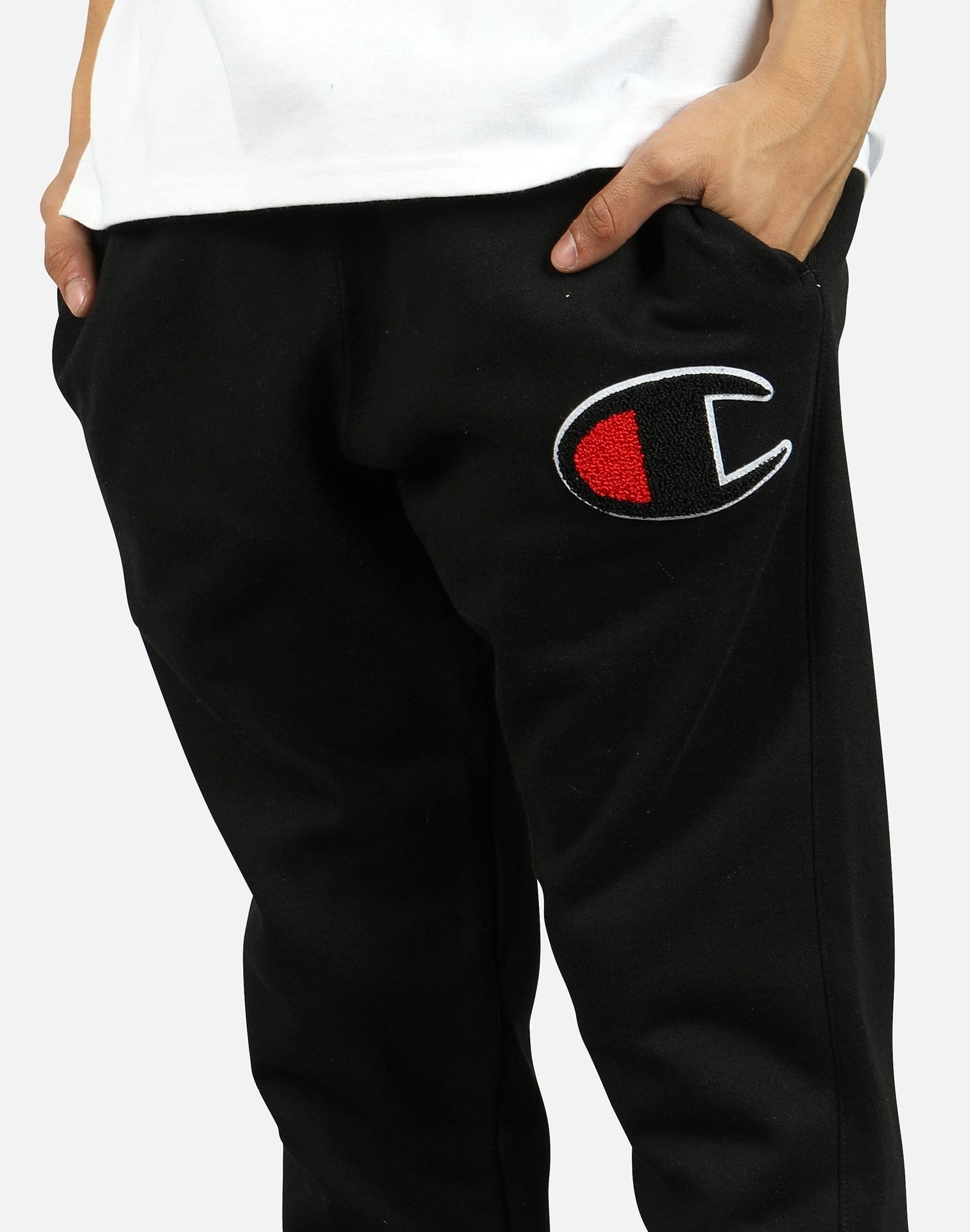 Champion Men's Reverse Weave Trim Joggers Pants