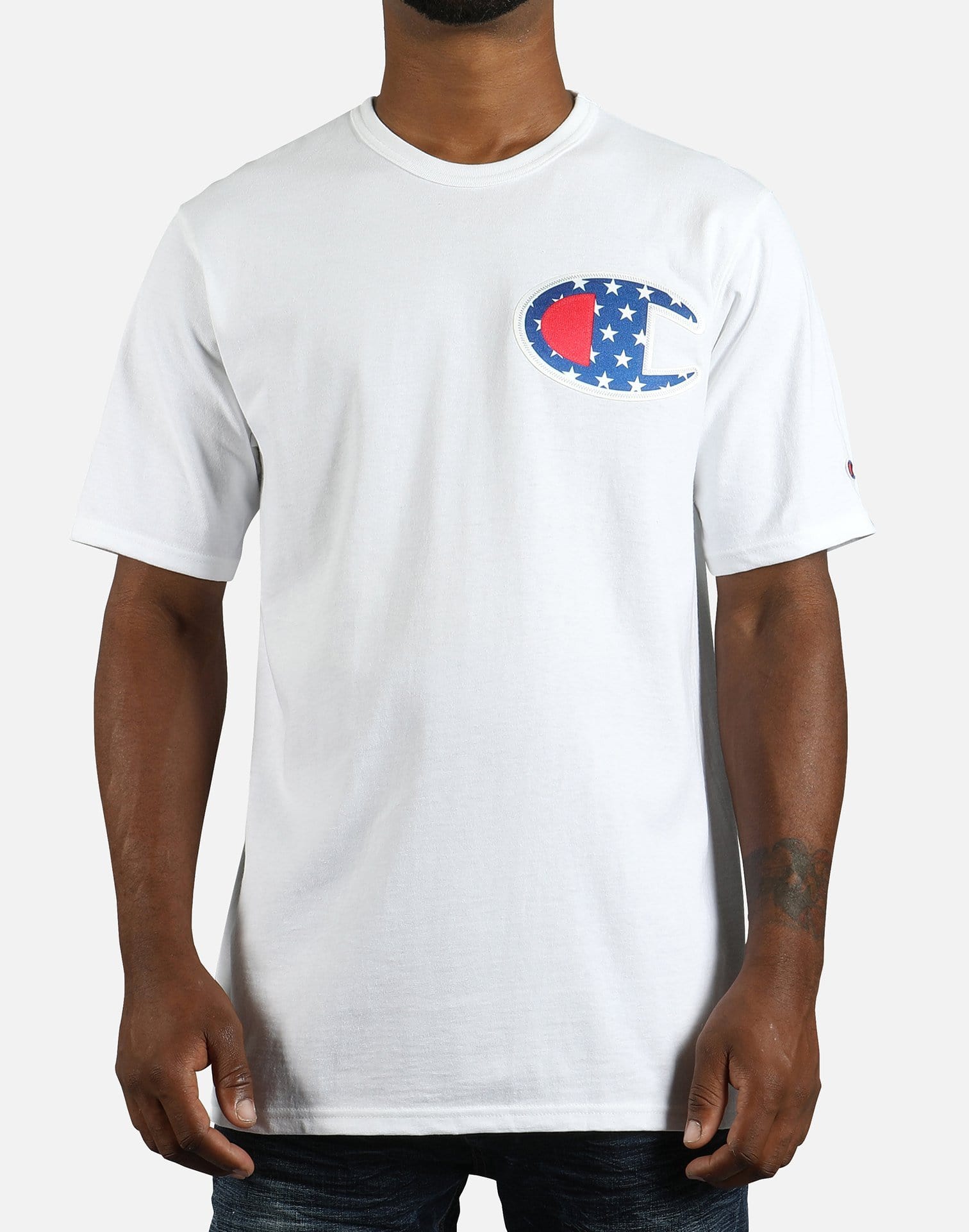Champion Men's C Star Fill Tee