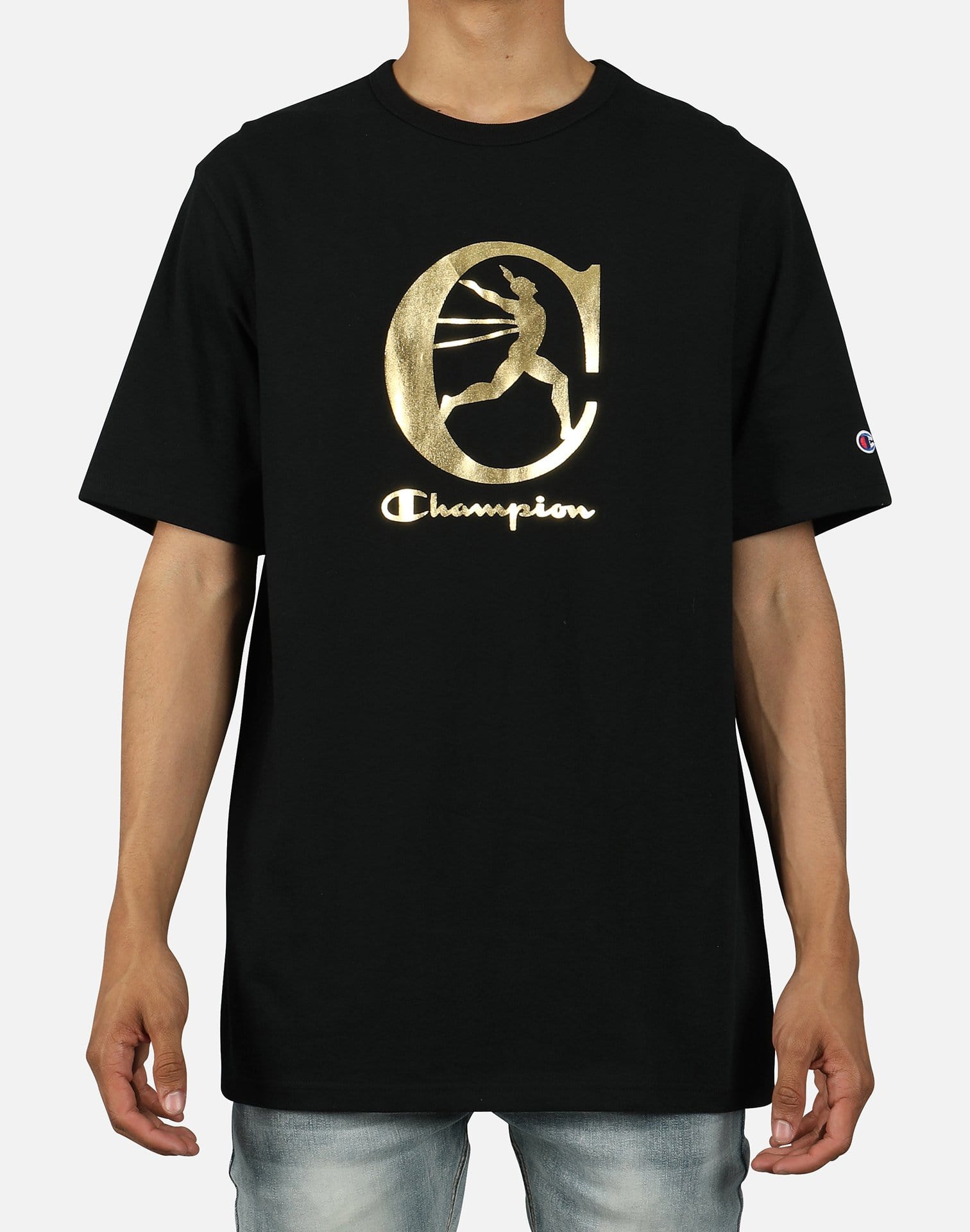 Champion Men's Metallic Running Man Tee