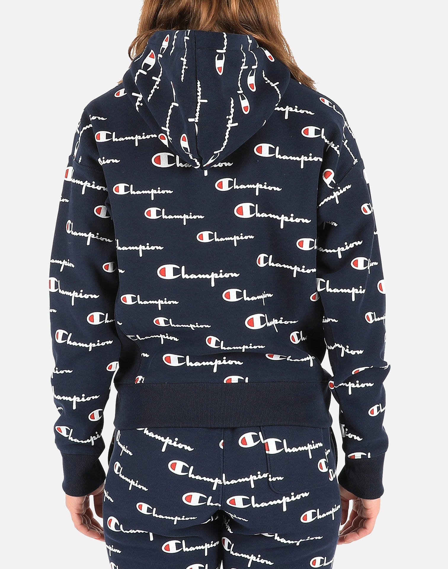 Champion Women's AOP Script Hoodie