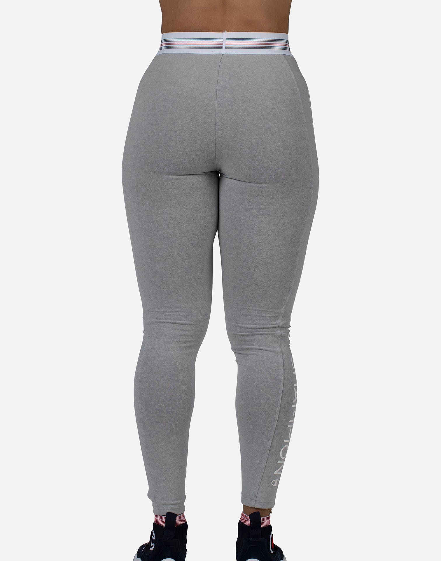 Champion Women's High Waist Vertical Logo Tights