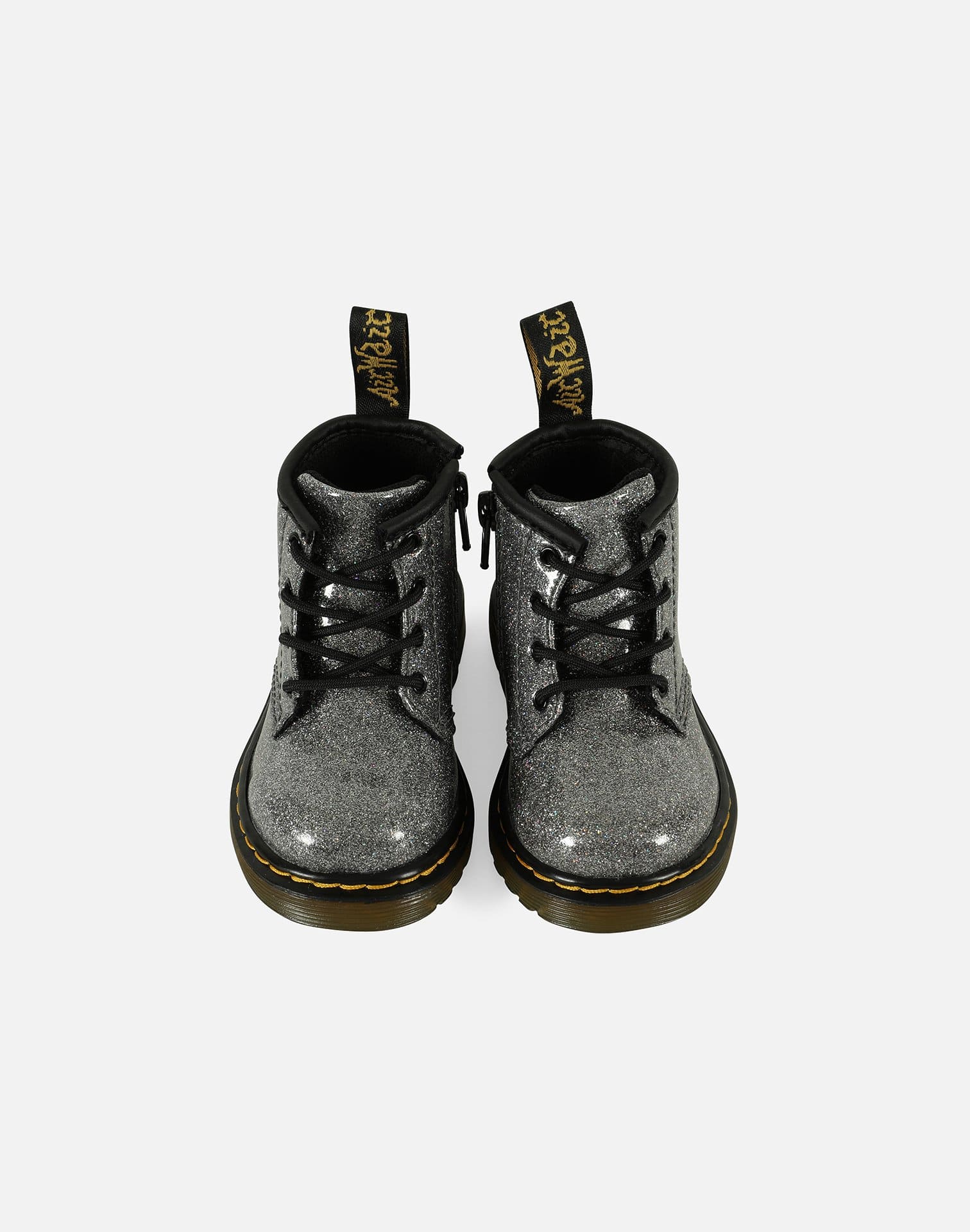 Dr. Martens Delaney Glitter Patent Leather Infant