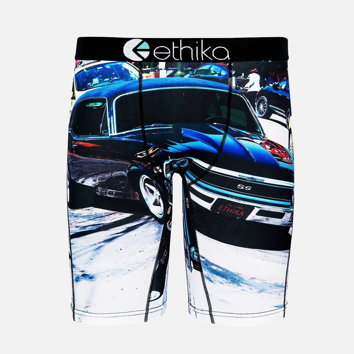 Ethika Black SS Staple Boxer Briefs (Black)