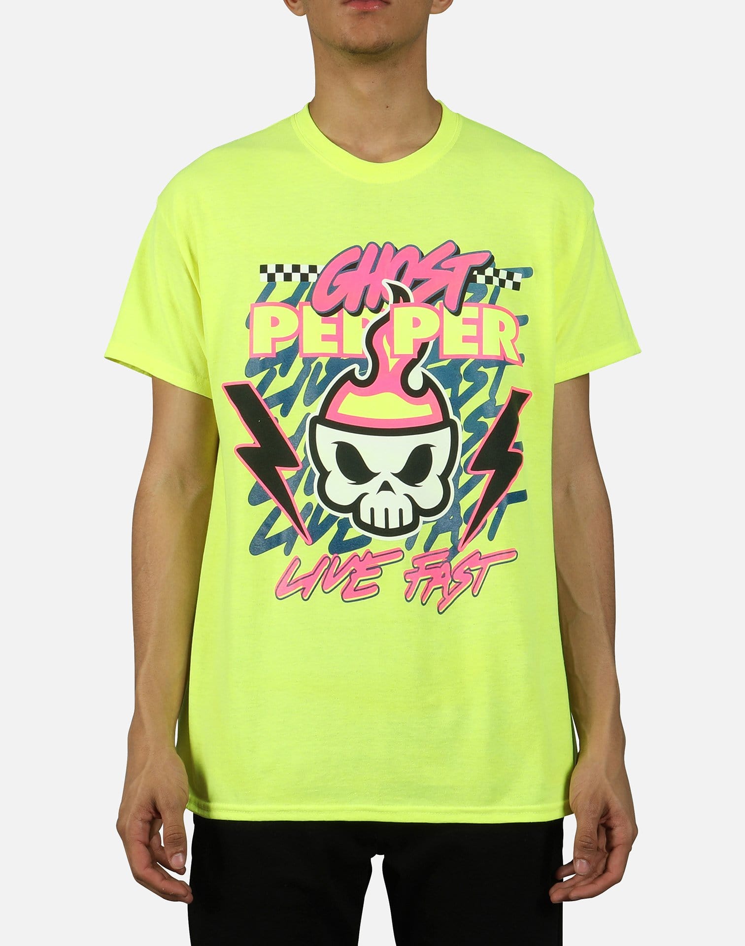Ghost Pepper Men's Live Fast Tee