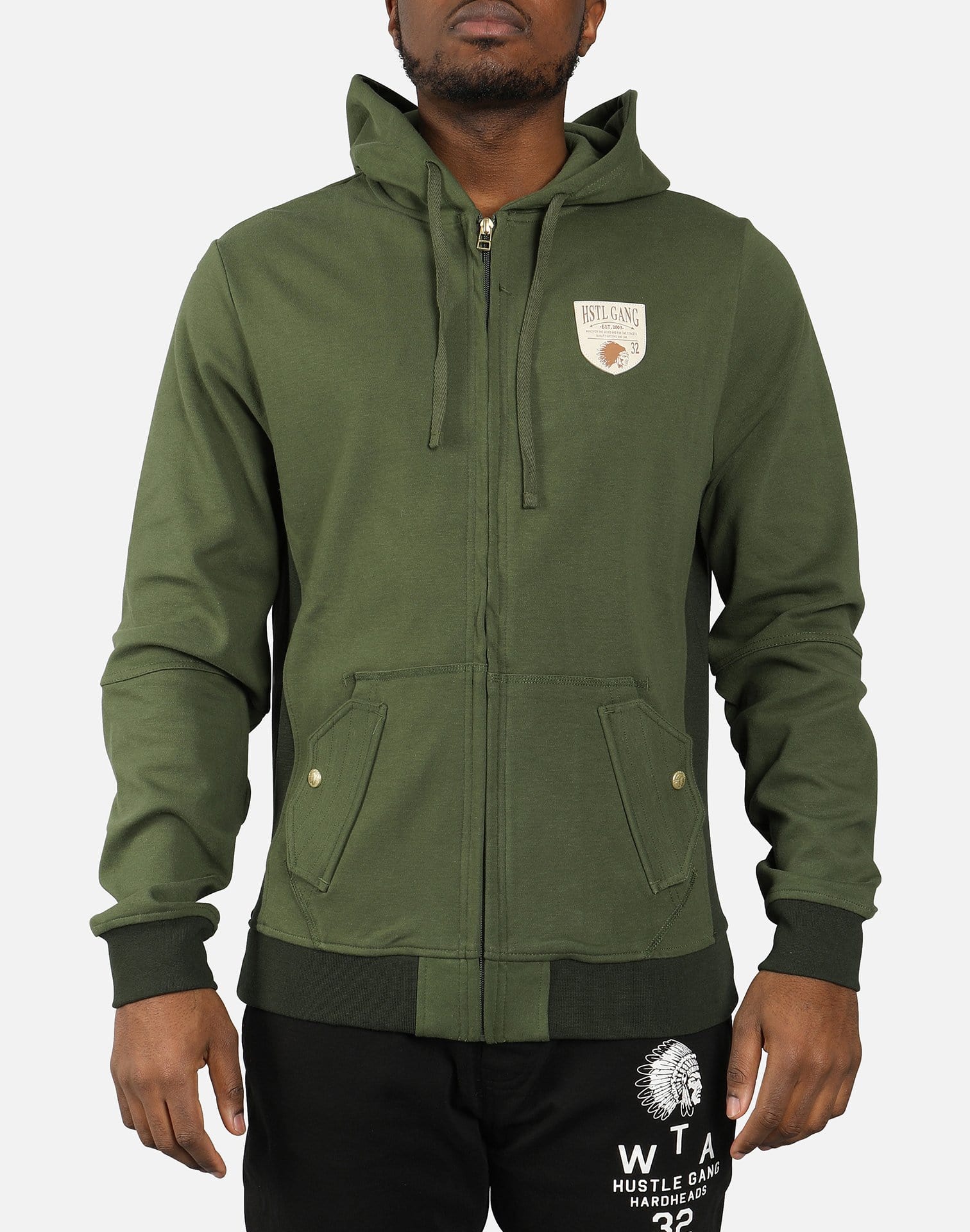 Hustle Gang Many Others Full Zip Hoodie