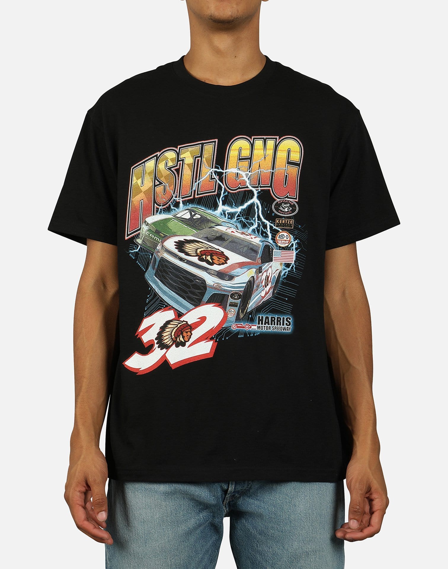 Hustle Gang Men's Pedal 2 Metal Tee
