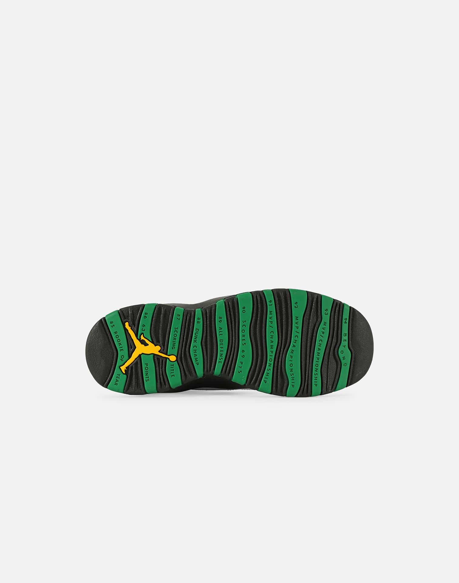 Jordan Air Jordan Retro 10 'Seattle Supersonics' Grade-School