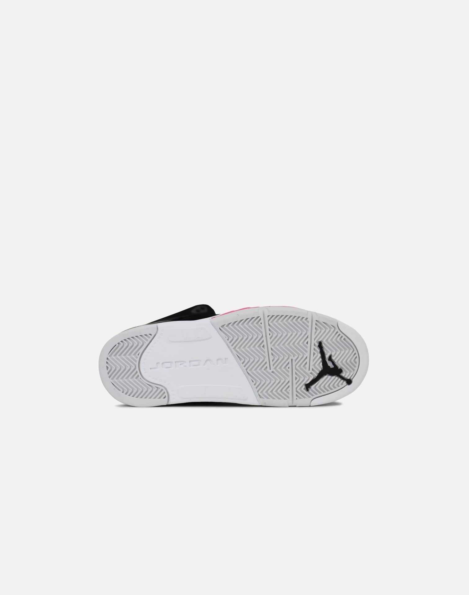 Jordan Air Jordan 5 Retro 'Deadly Pink' Pre-School (Black/Black-Deadly Pink-White)