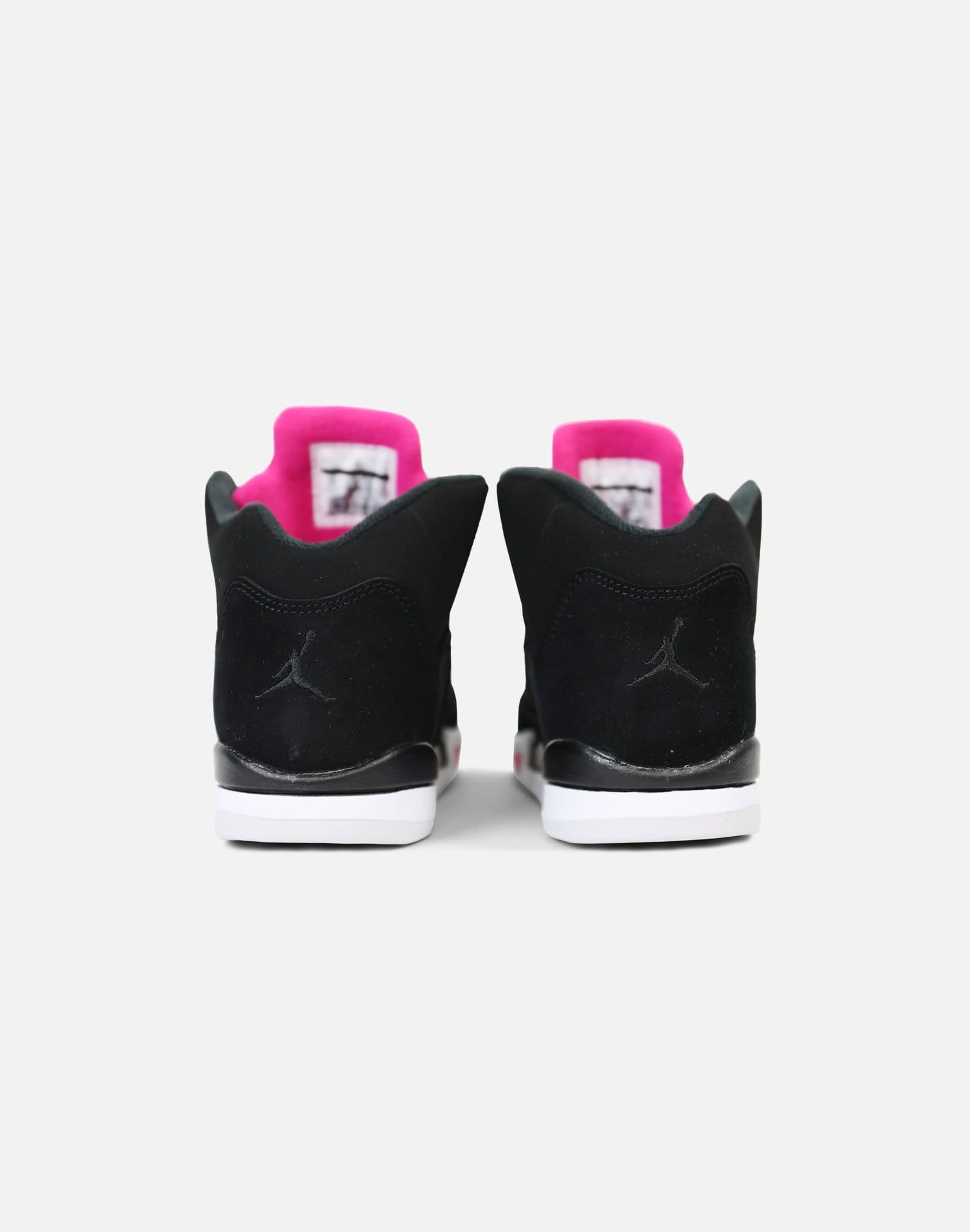 Jordan Air Jordan 5 Retro 'Deadly Pink' Pre-School (Black/Black-Deadly Pink-White)