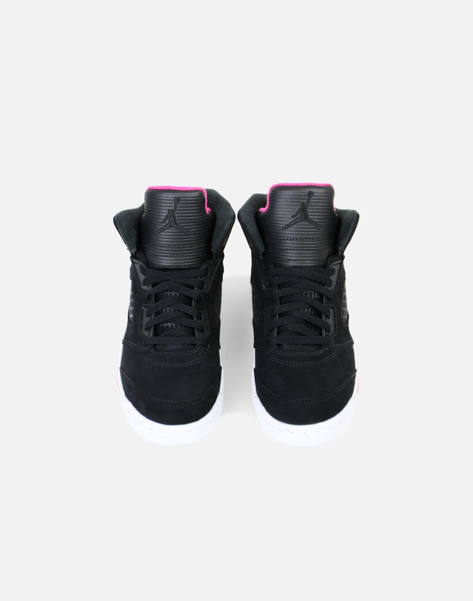 Jordan Air Jordan 5 Retro 'Deadly Pink' Pre-School (Black/Black-Deadly Pink-White)