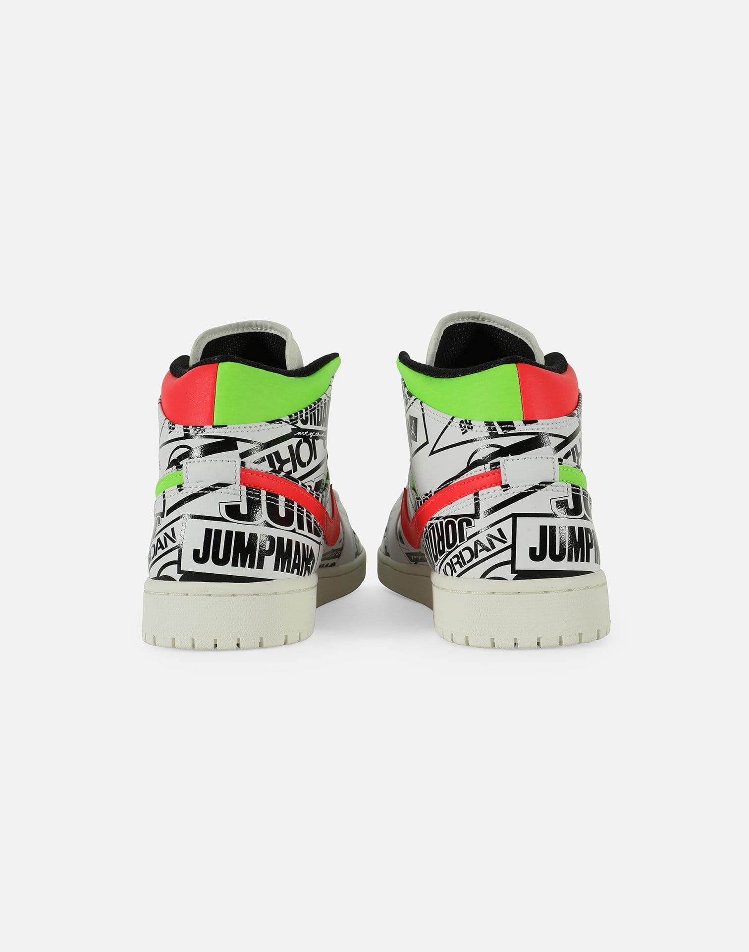 Jordan Men's Air Jordan 1 Mid 'All-Over Logos'