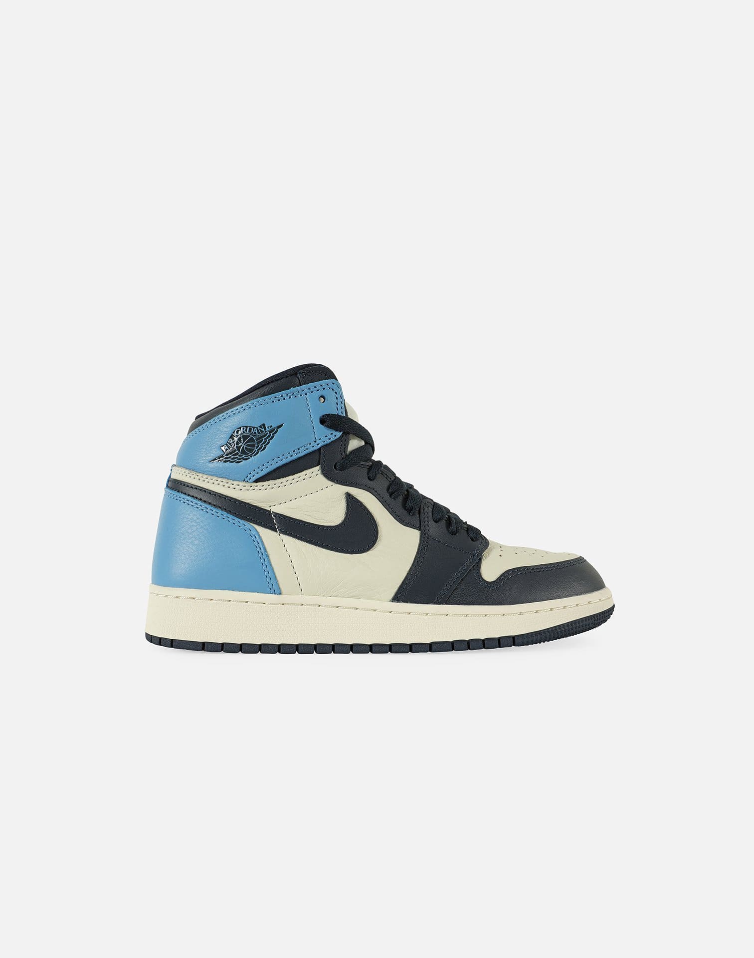 Jordan Men's Air Jordan Retro 1 High OG 'Obsidian' Grade-School