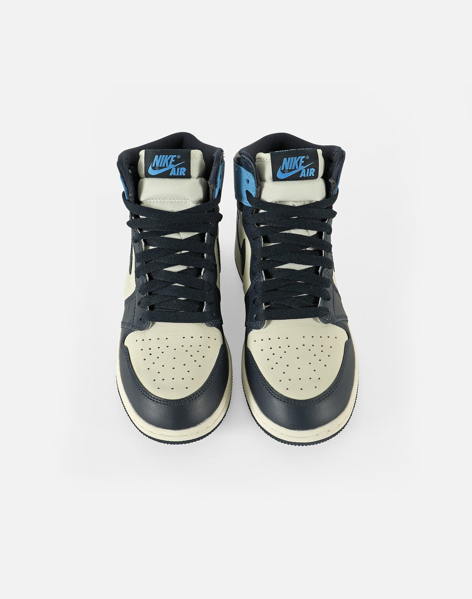 Jordan Men's Air Jordan Retro 1 High OG 'Obsidian' Grade-School