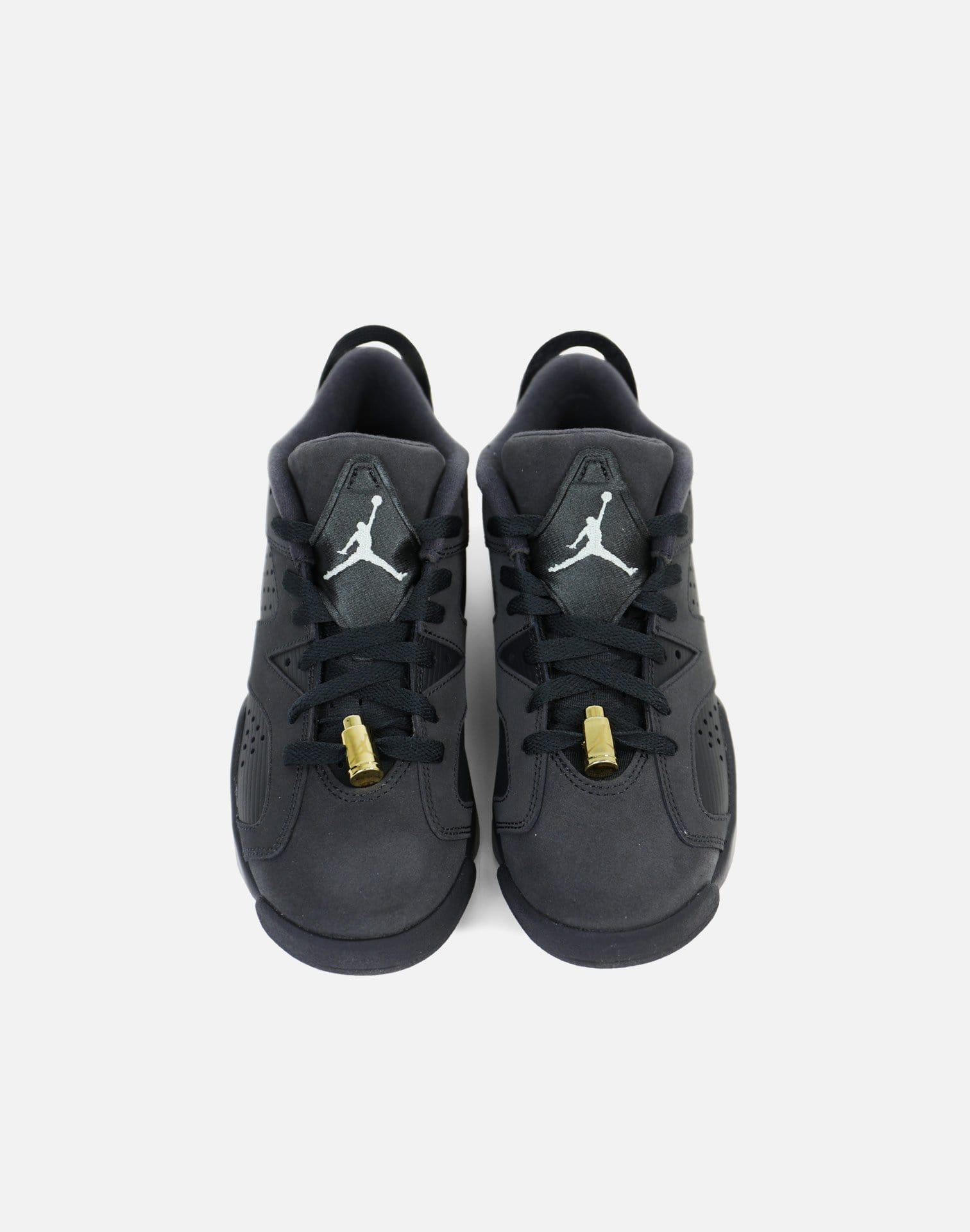 Jordan Air Jordan 6 Retro Low Grade-School (Anthracite/Mint Foam-Metallic Gold)