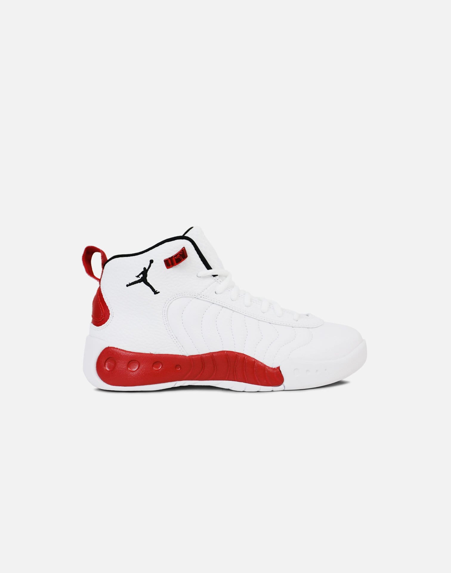 Jordan Jumpman Pro Grade-School (White/Black-Gym Red)