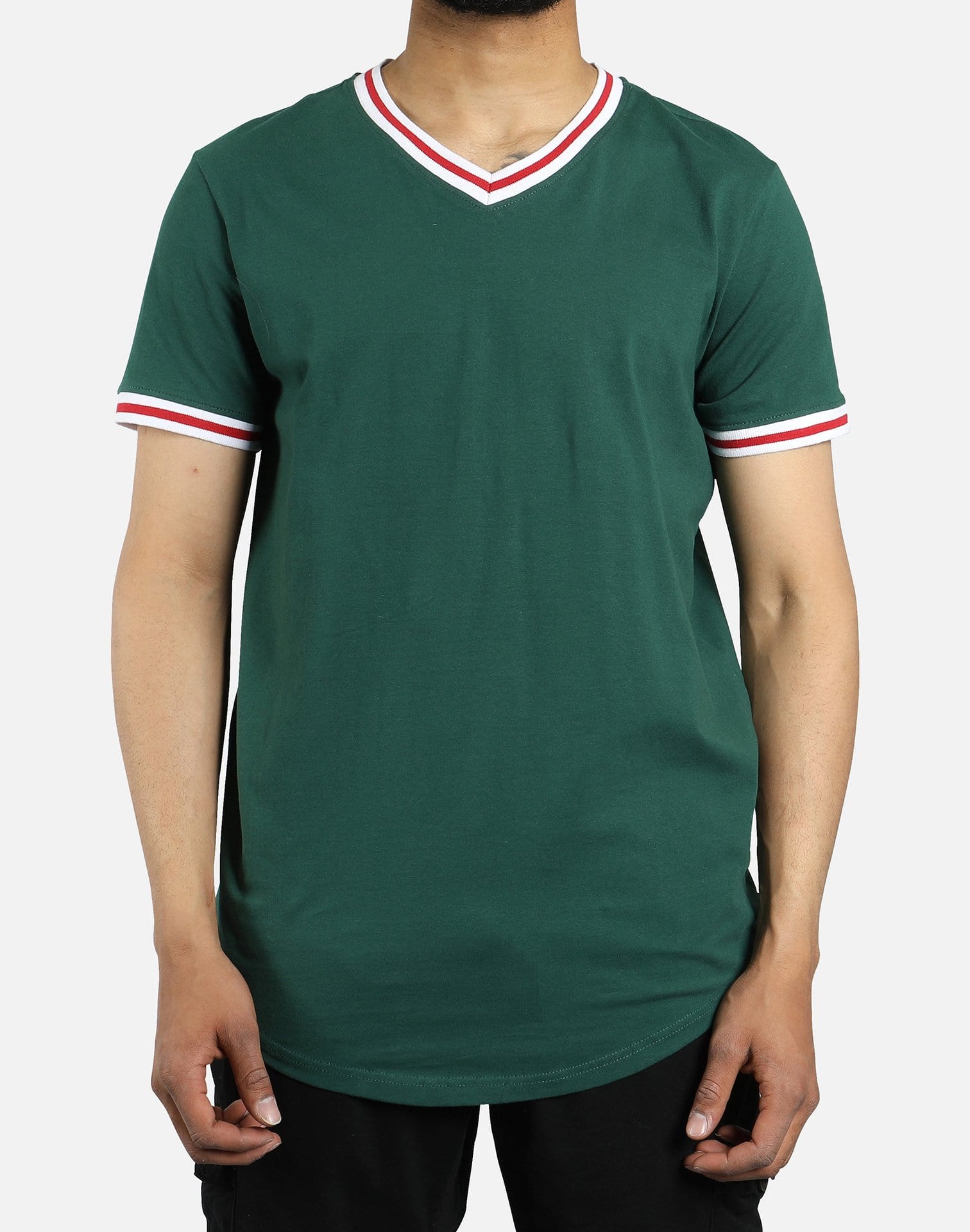 Jordan Craig V-Neck Solid Color Tee