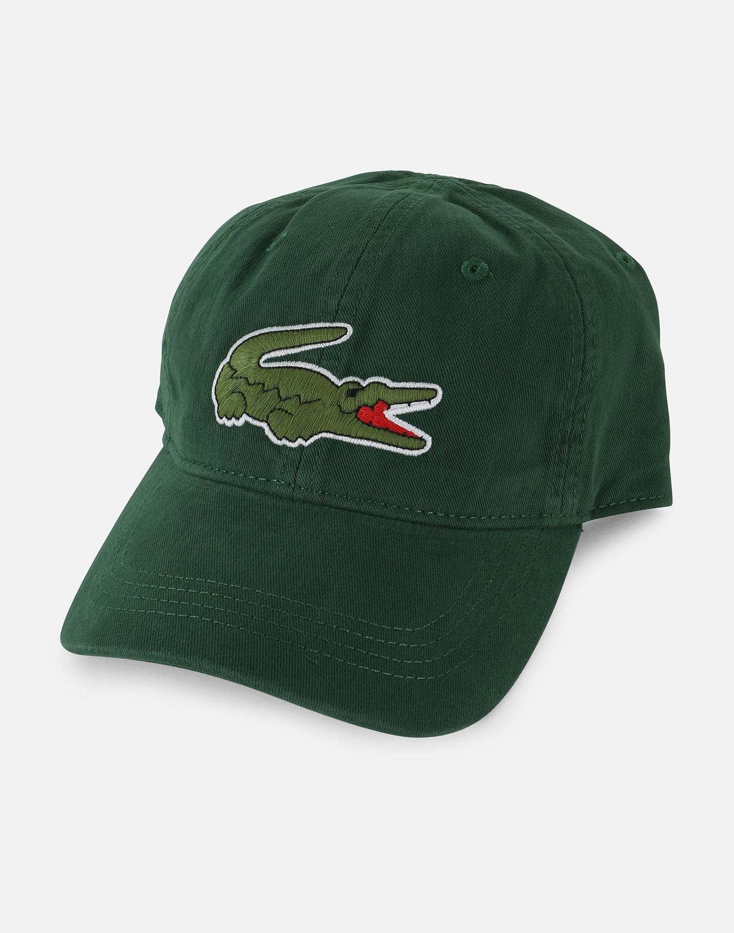 Lacoste Big Croc Gabardine Dad Cap