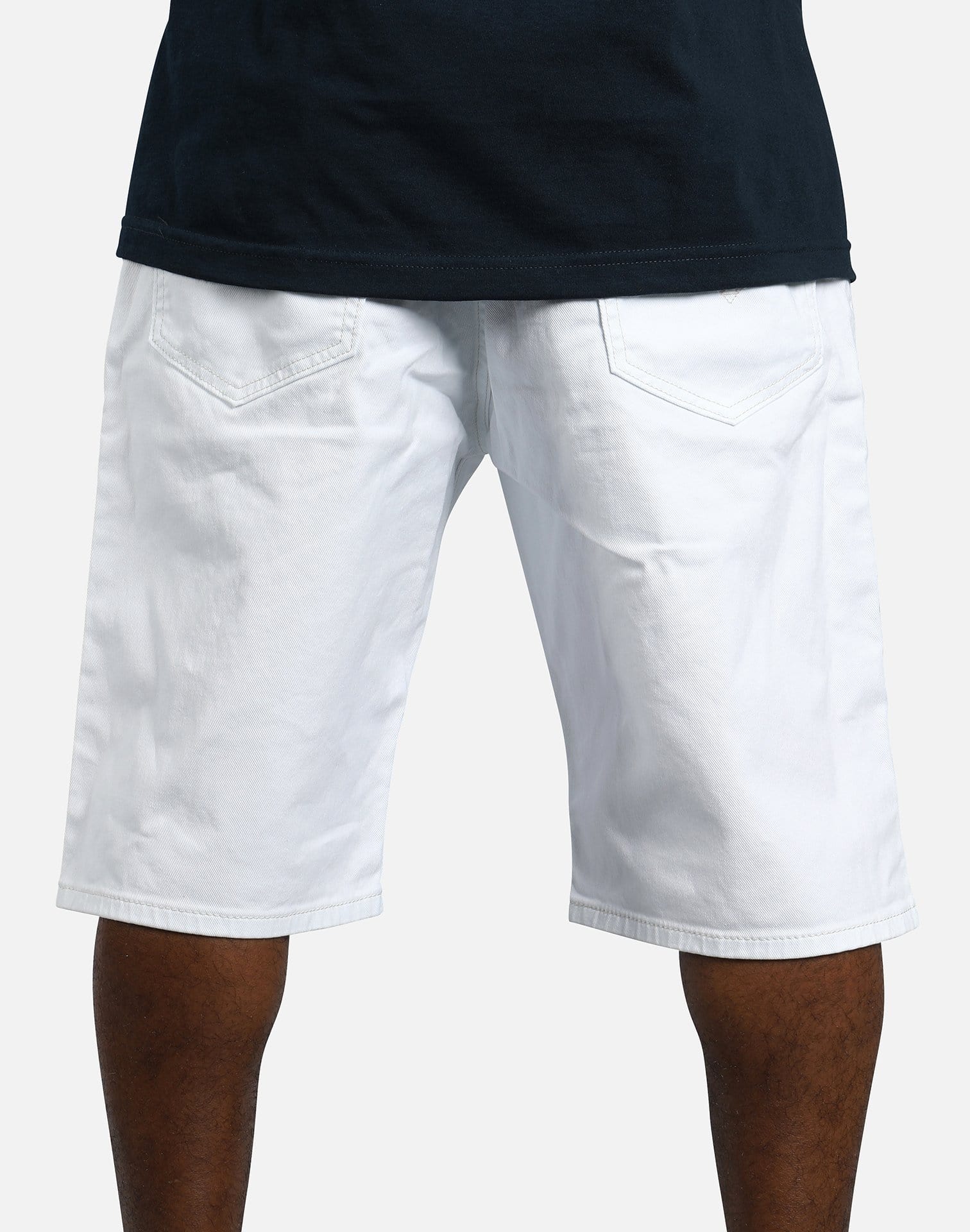 Levi's 569 Denim Shorts (White)