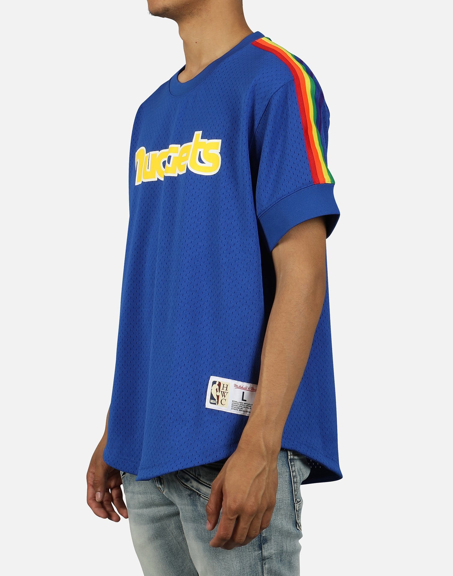 Mitchell & Ness Men's NBA Denver Nuggets Mesh Jersey Shirt