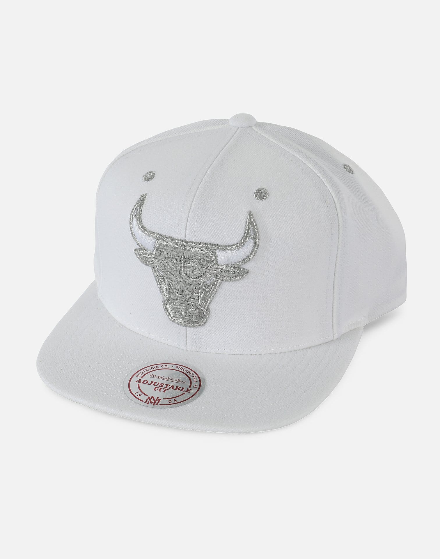 Mitchell & Ness NBA Chicago Bulls Basic Logo Snapback Hat