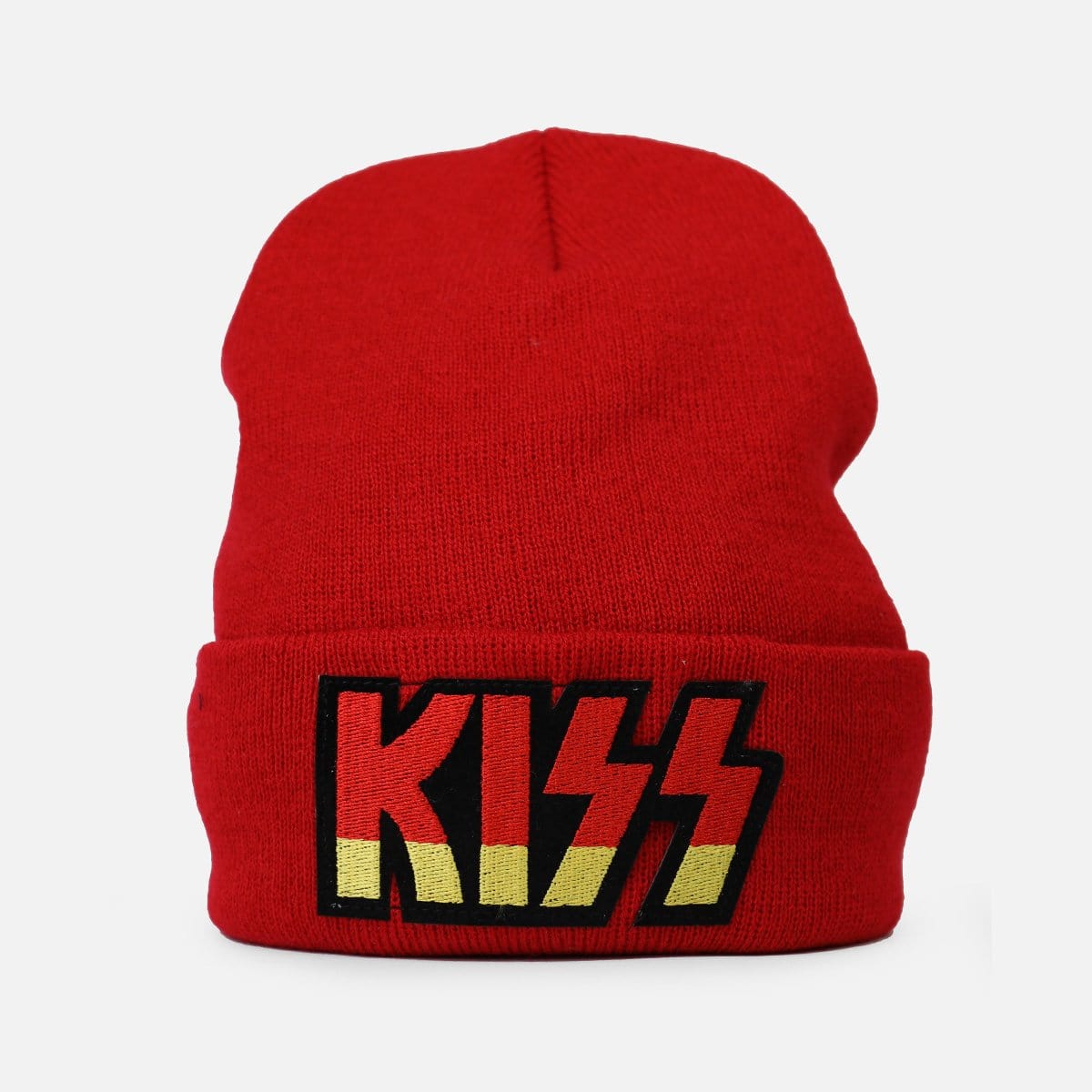 Modern Brands KISS Army Knit Beanie (Red)