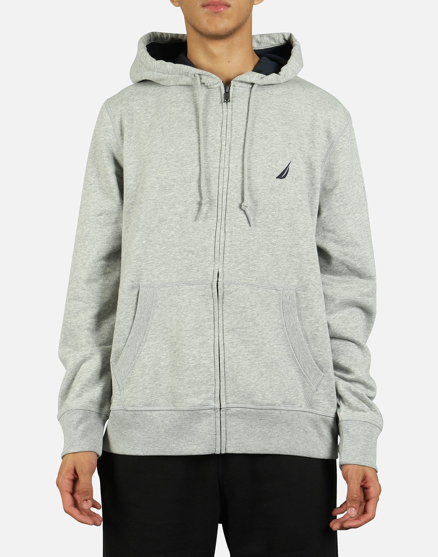 Nautica Men's Full Zip Fleece Hoodie
