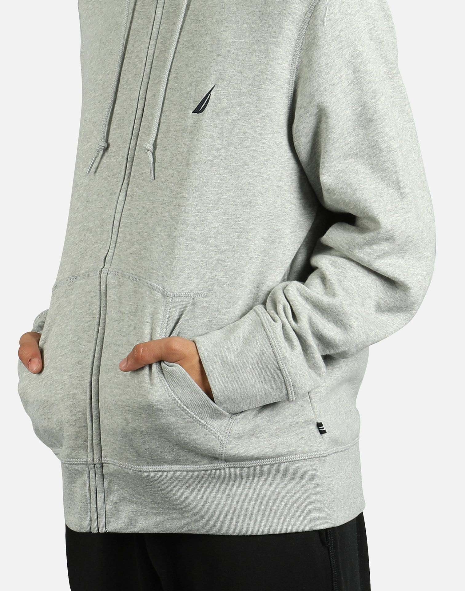 Nautica Men's Full Zip Fleece Hoodie