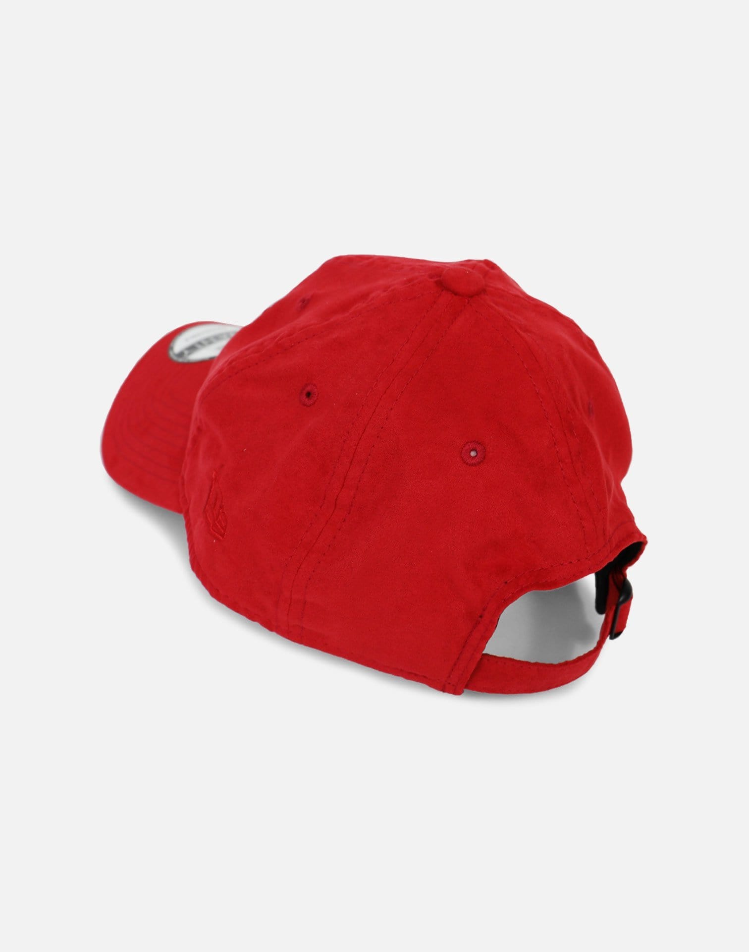 New Era Cleveland Cavaliers Stone Wash Suede Dad Hat (Scarlet)