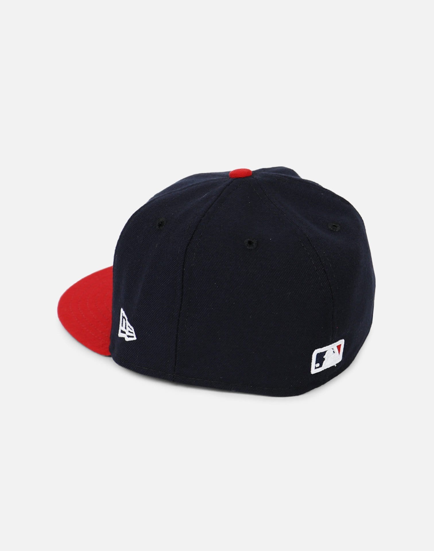 New Era Cleveland Cavaliers Indians Authentic Fitted Hat (Navy/Red)