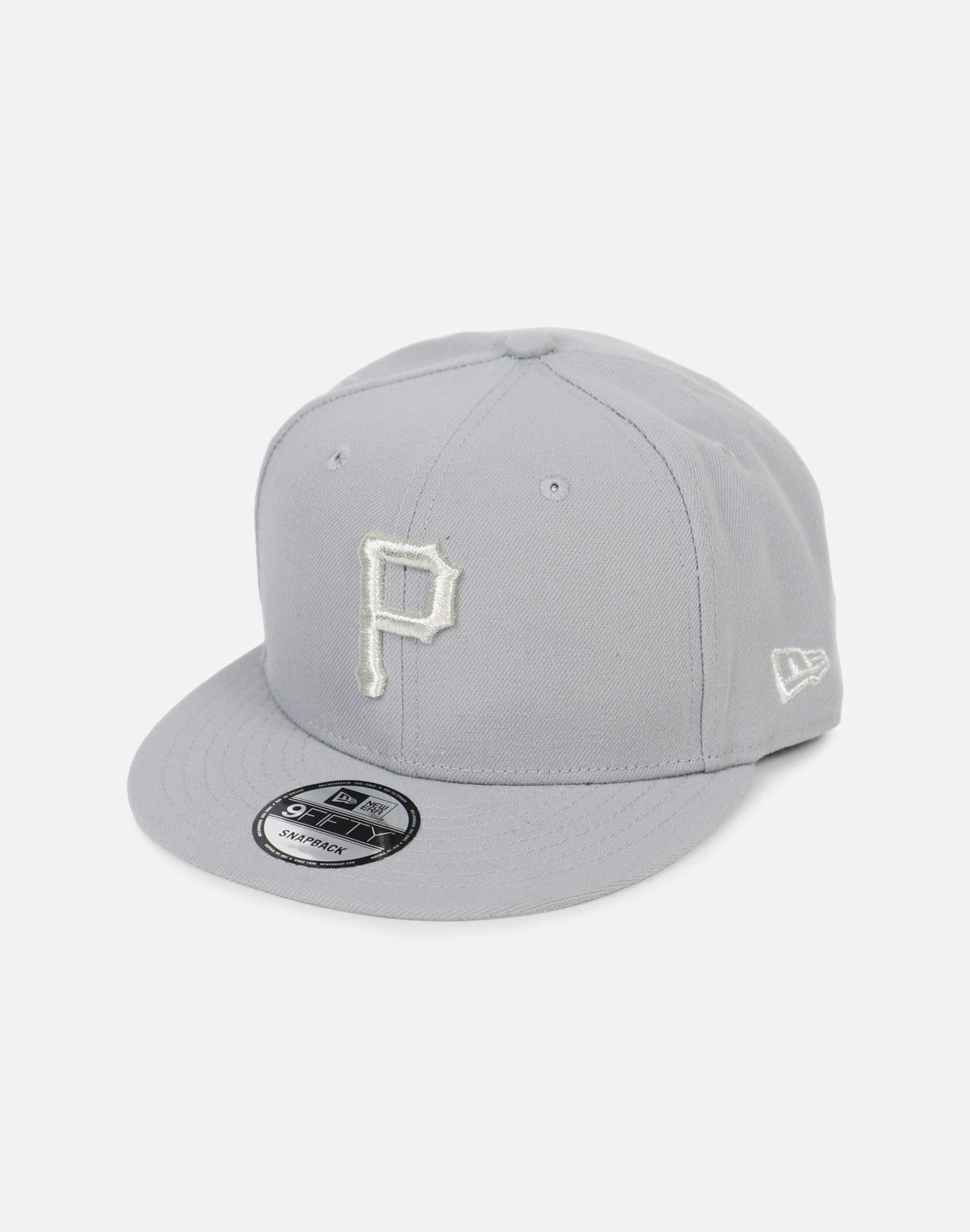 New Era Pittsburgh Pirates 'Pure Money' Snapback (Grey/Metallic Silver-White)