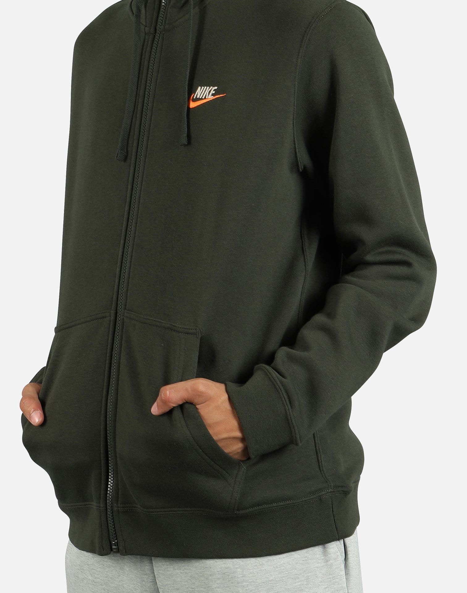 Nike NSW CLUB FLEECE FULL-ZIP HOODIE