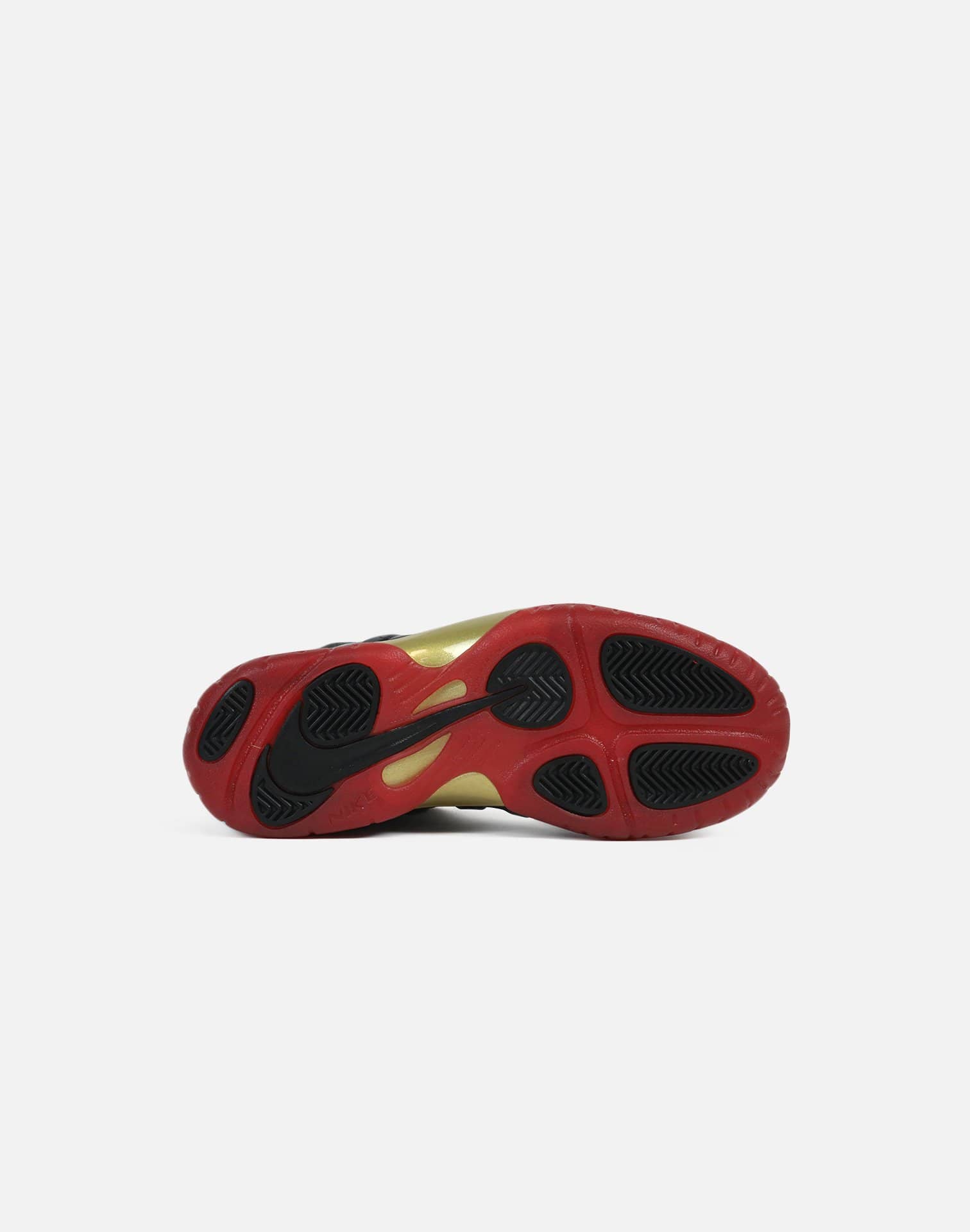 Nike Little Posite One 'Vamposite' Grade-School (Black/University Red-Metallic Gold)