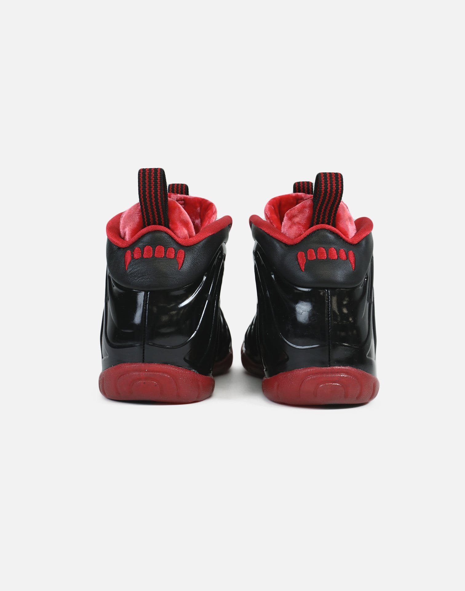 Nike Little Posite One 'Vamposite' Grade-School (Black/University Red-Metallic Gold)