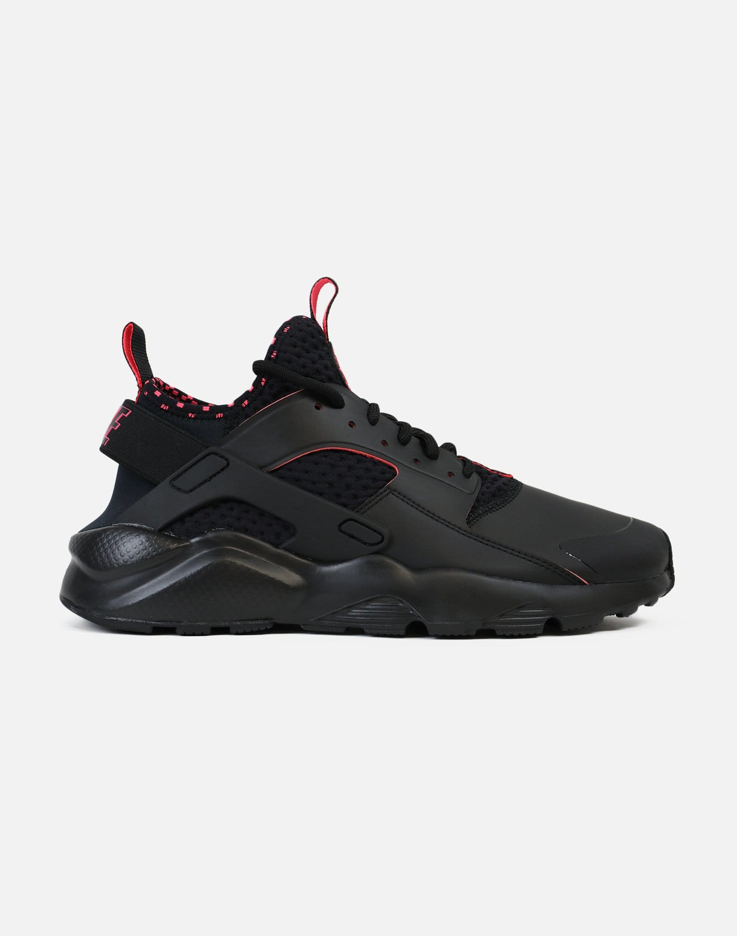 Nike Air Huarache Run Ultra SE (Black/Solar Red-Black)