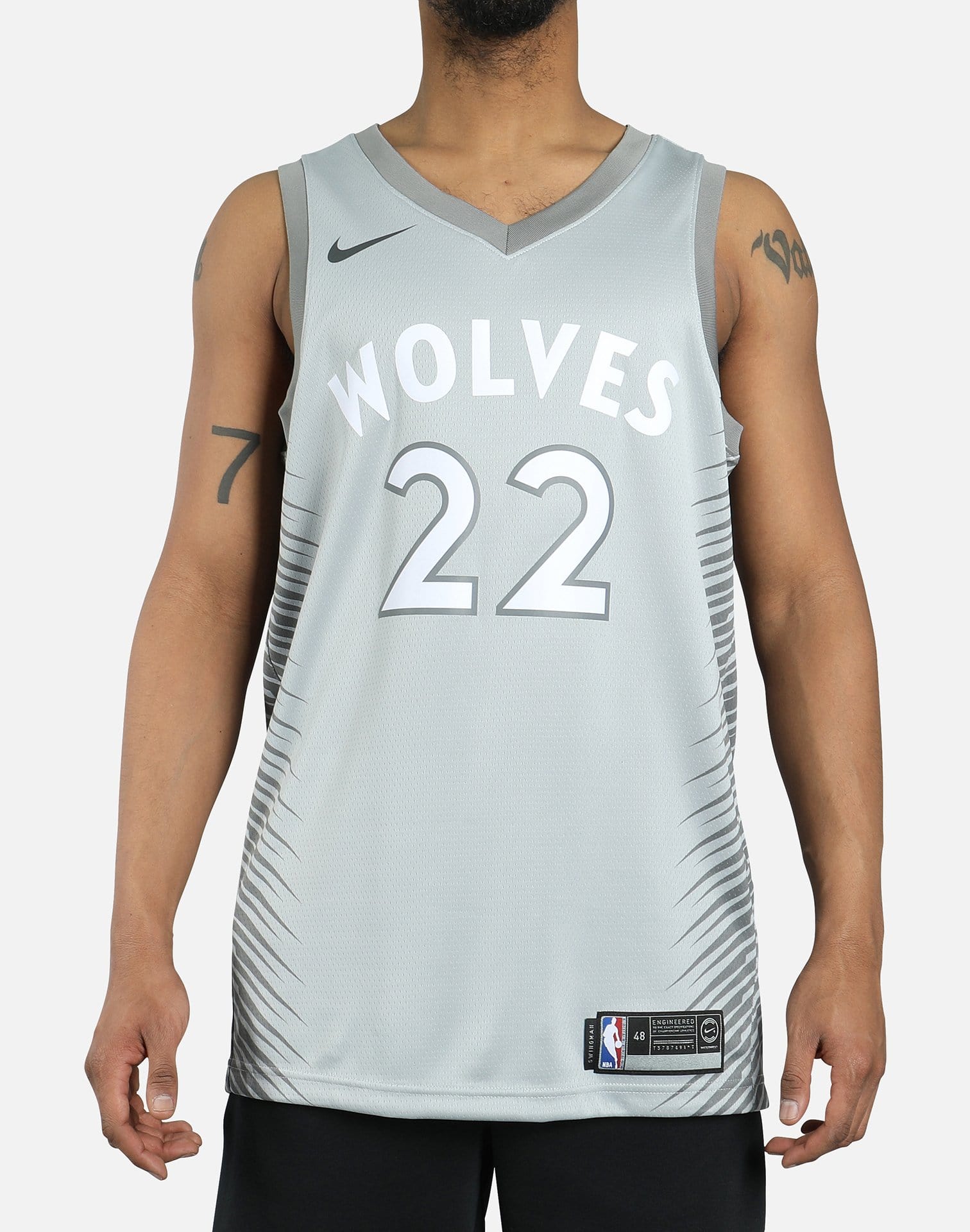 Nike NBA Andrew Wiggins Minnesota Timberwolves City Edition Swingman Jersey