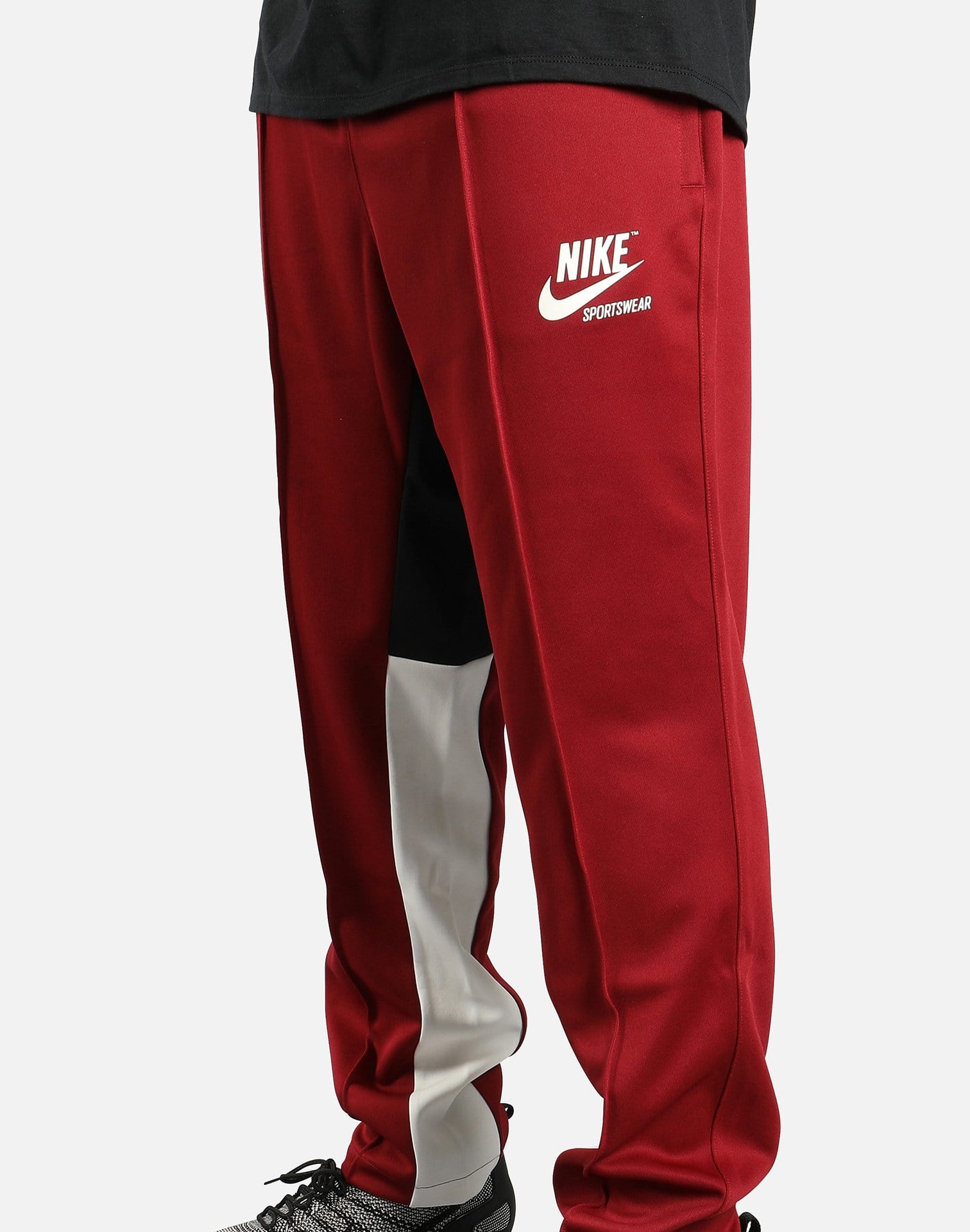 Nike NSW Pants (Team Red/Black-Sail-Sail)