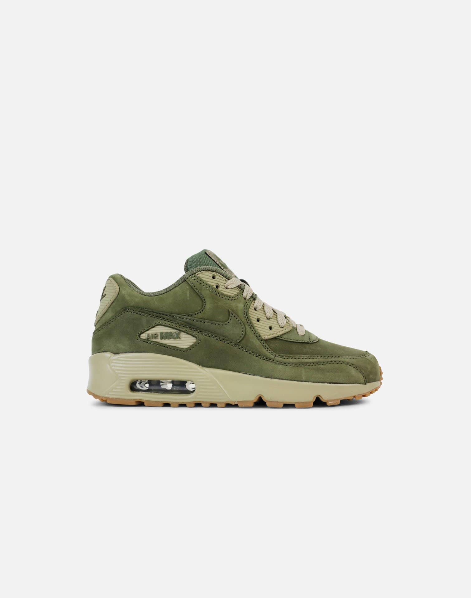 Nike Air Max 90 Winter Premium Grade-School (Medium Olive/Medium Olive-Bamboo)