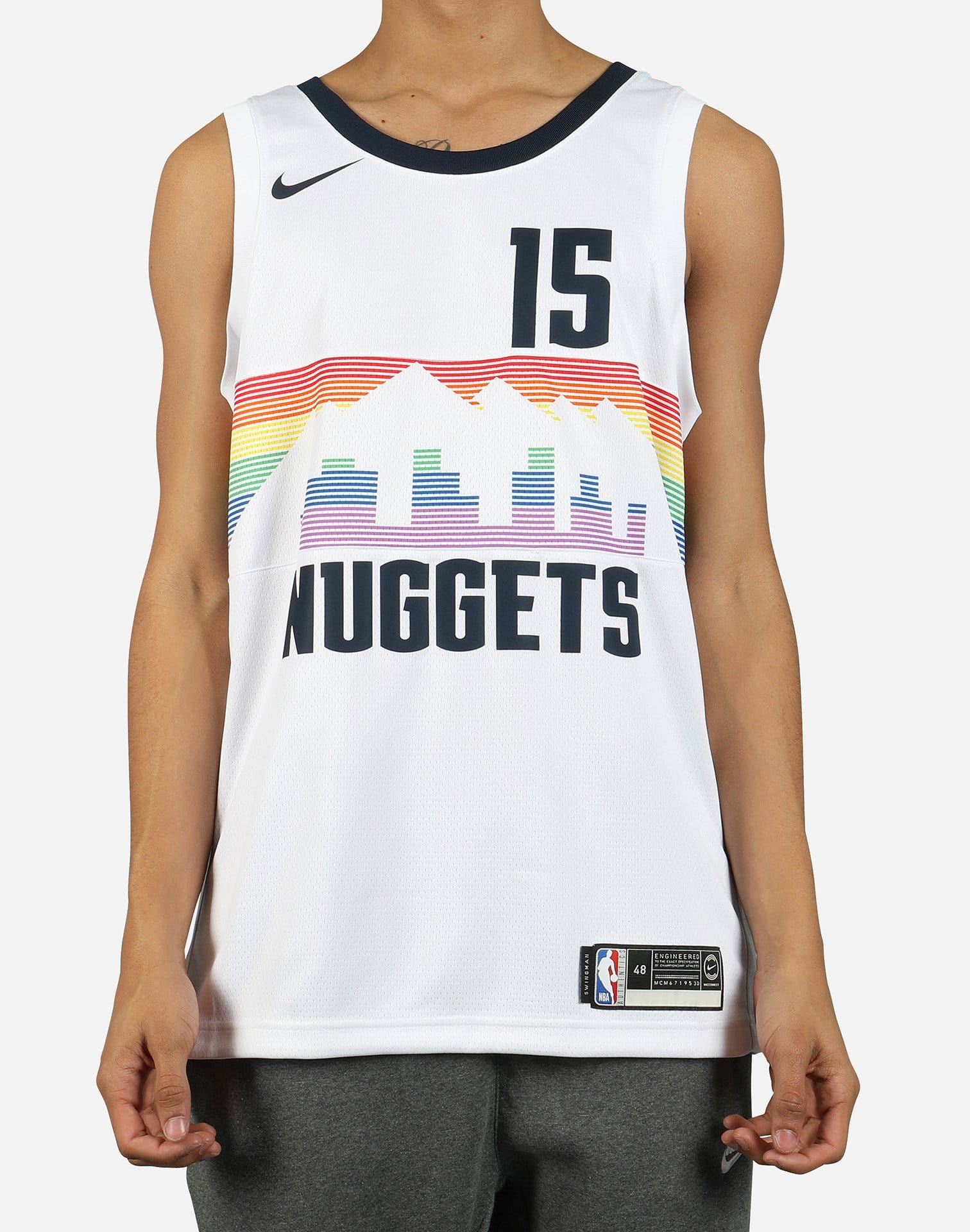 Nike Men's NBA Denver Nuggets Nikola Jokic Swingman City Edition Jersey