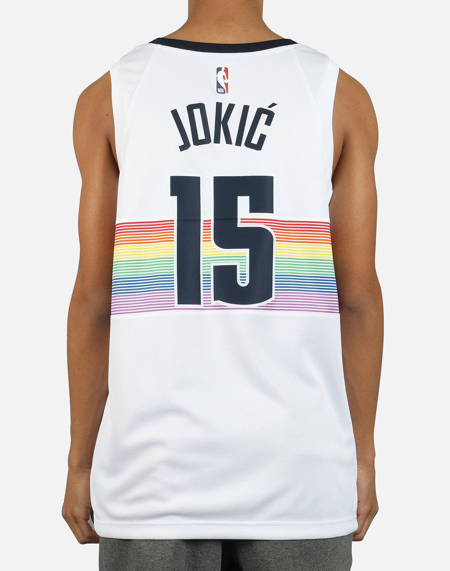 Nike Men's NBA Denver Nuggets Nikola Jokic Swingman City Edition Jersey