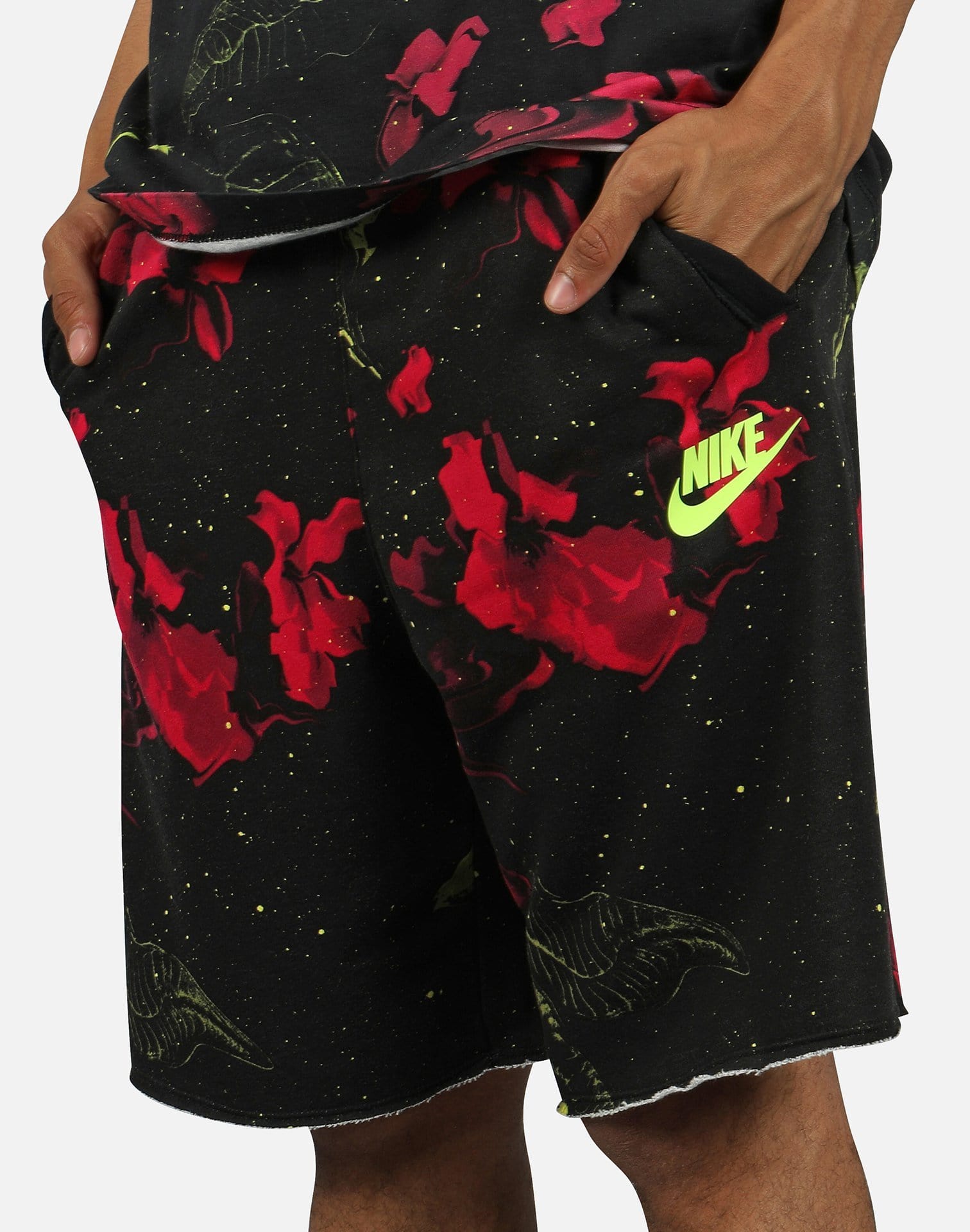 Nike NSW Men's AOP Floral Fleece Shorts