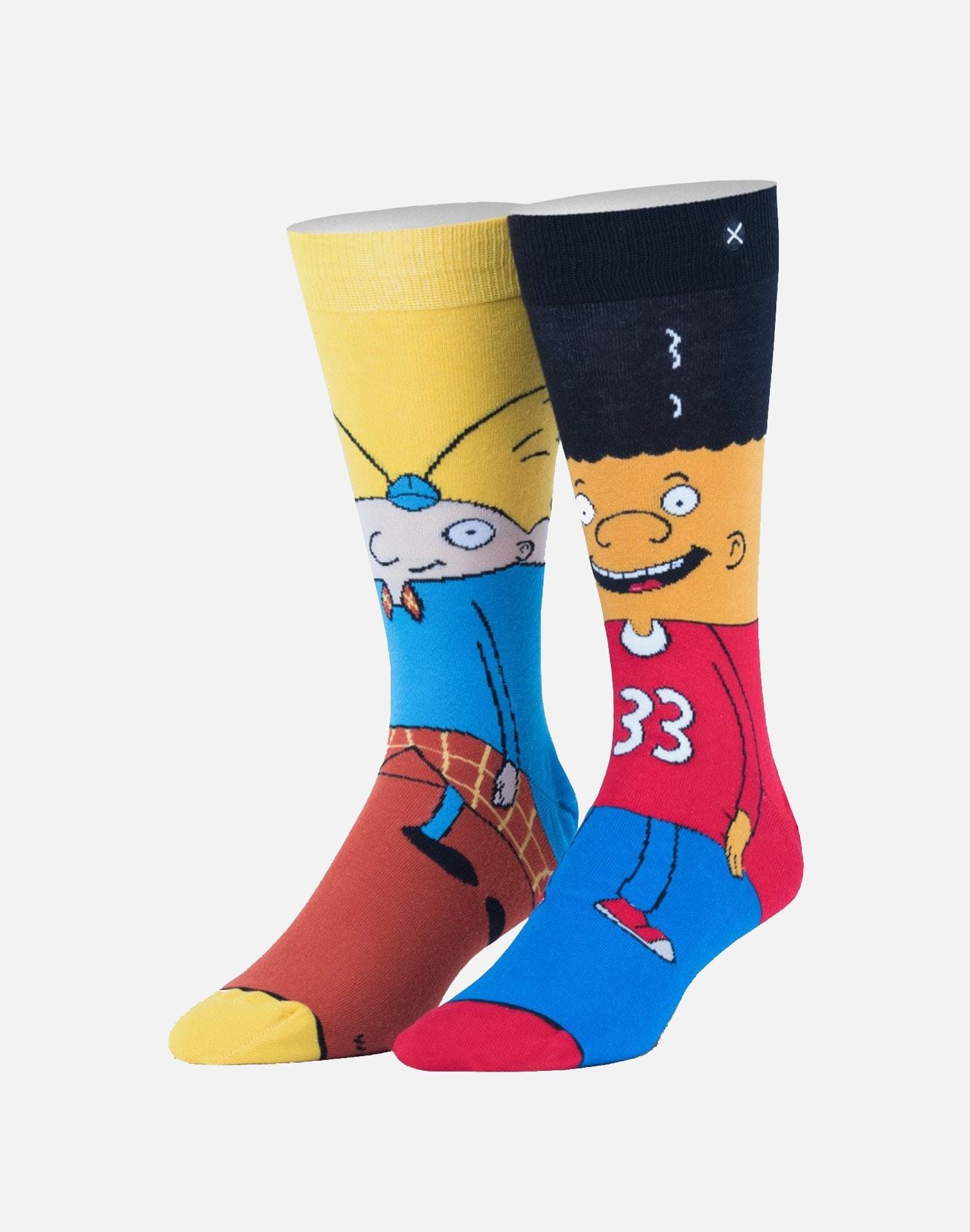 Odd Sox Arnold & Gerald Knit Crew Socks