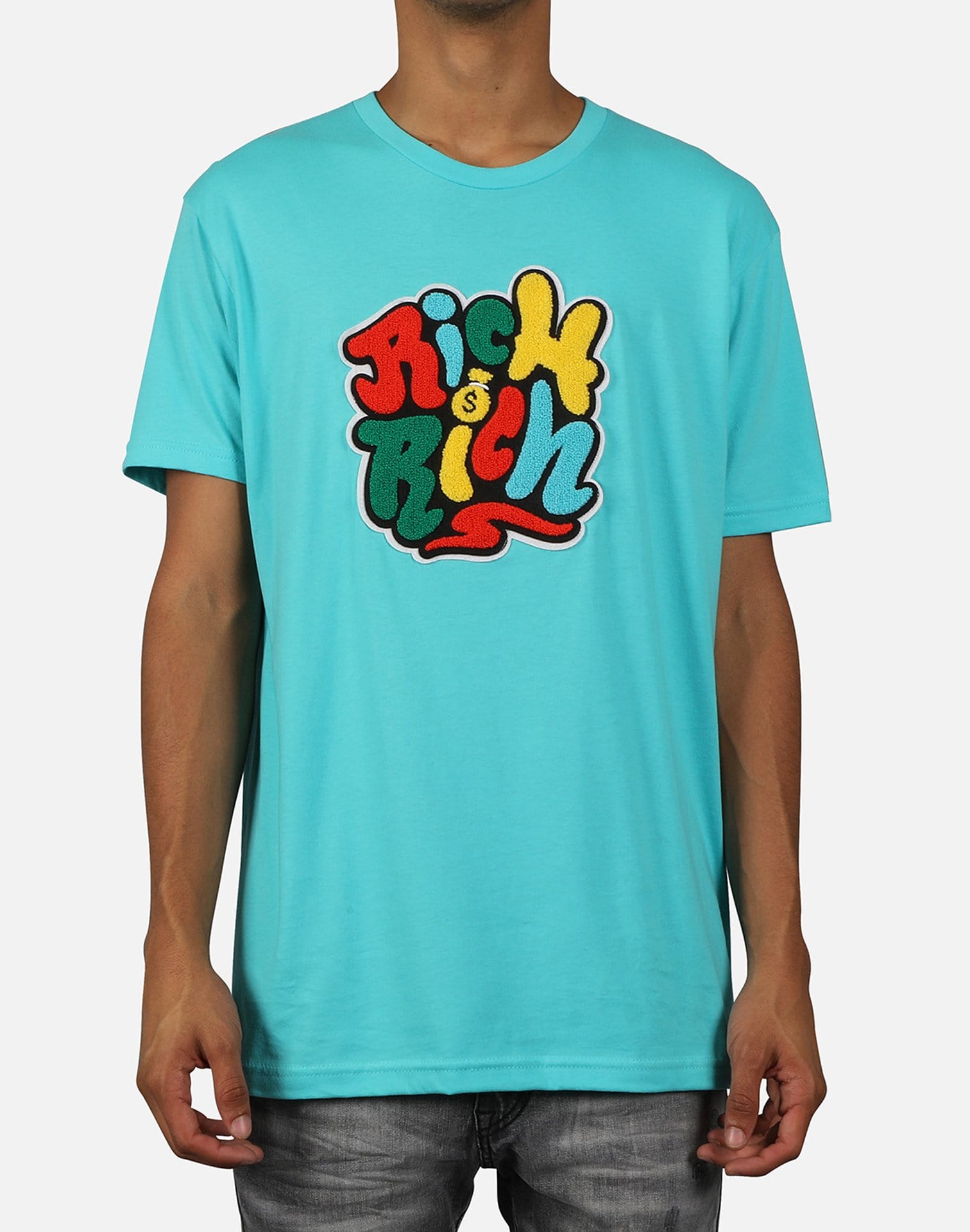 Outrank Men's Rich Center Patch Tee