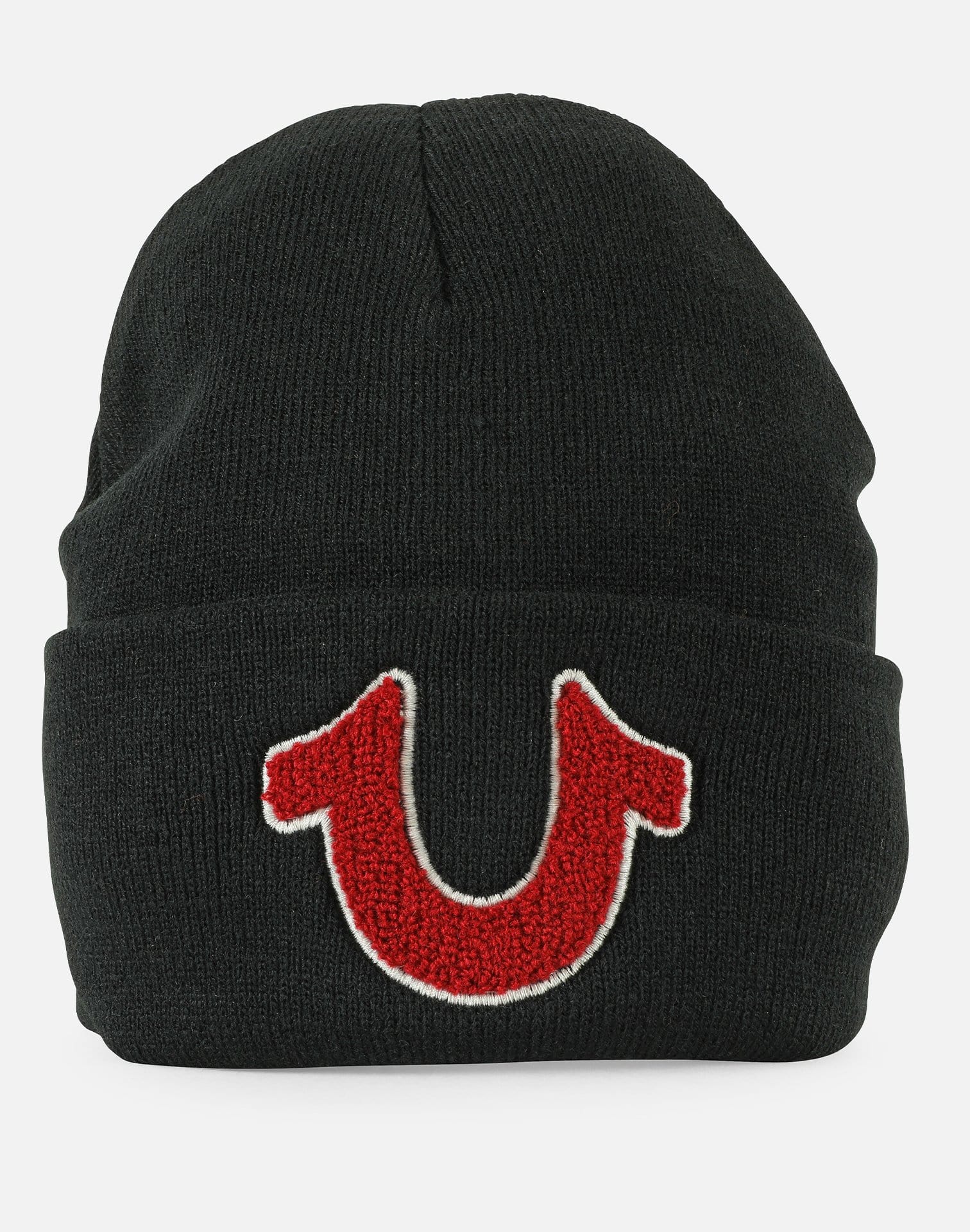 True Religion Chenille Horseshoe Knit Watchcap Beanie